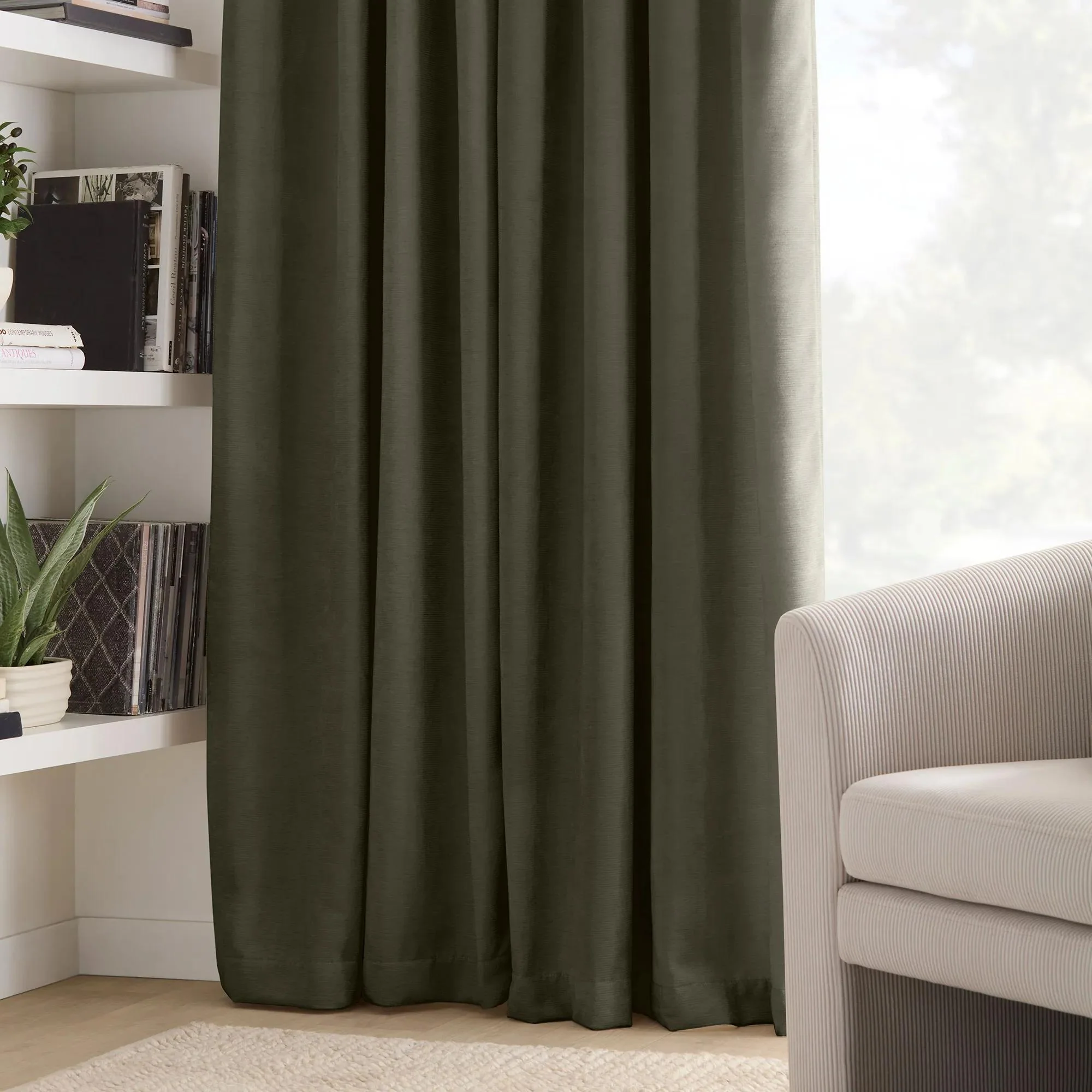 Green Emile Panel Curtain - Image 2