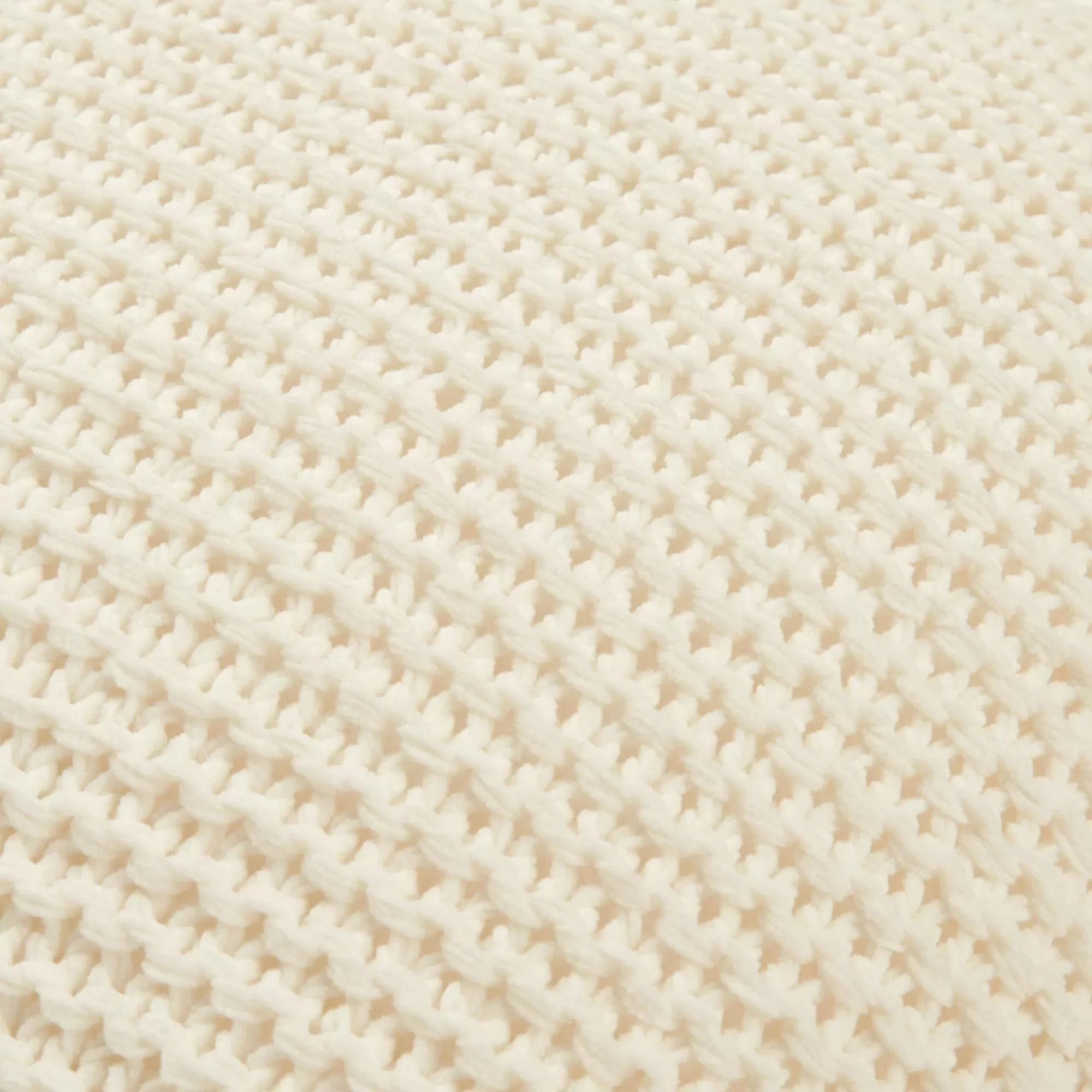 White Erna Decorative Pillow with Tassels - Image 3