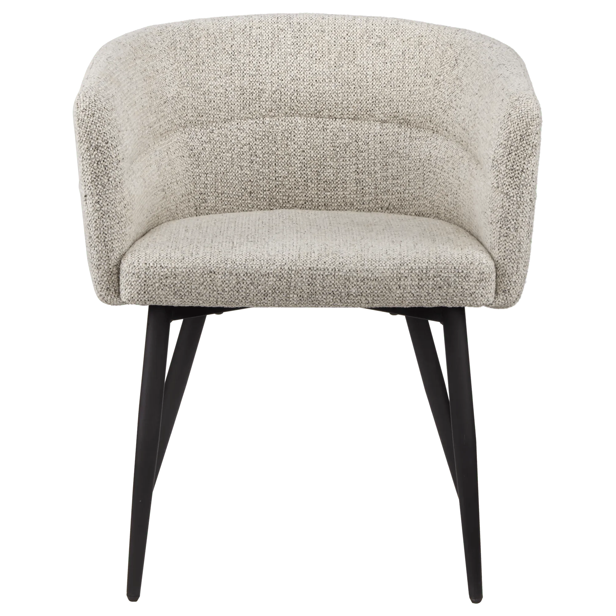 Fabric and Metal Accent Chair - Image 2