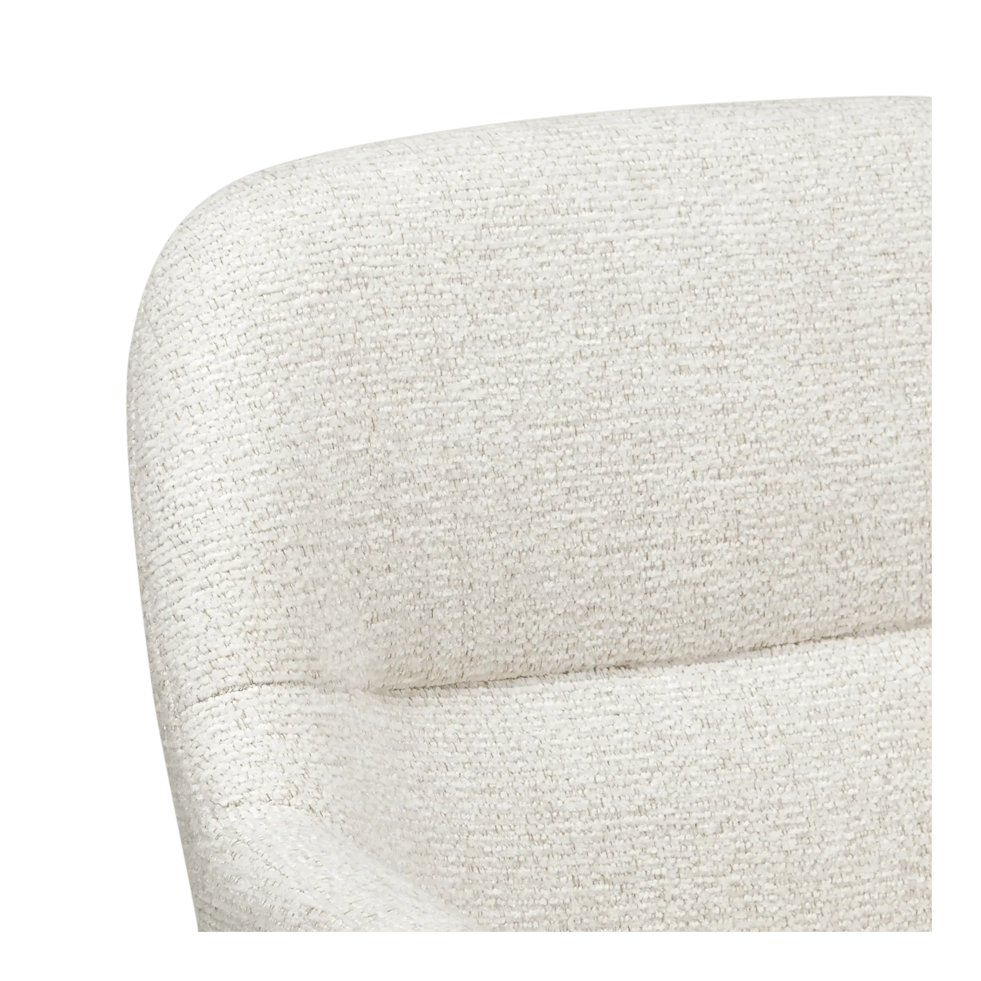 Fabric and Metal Accent Chair - Image 4