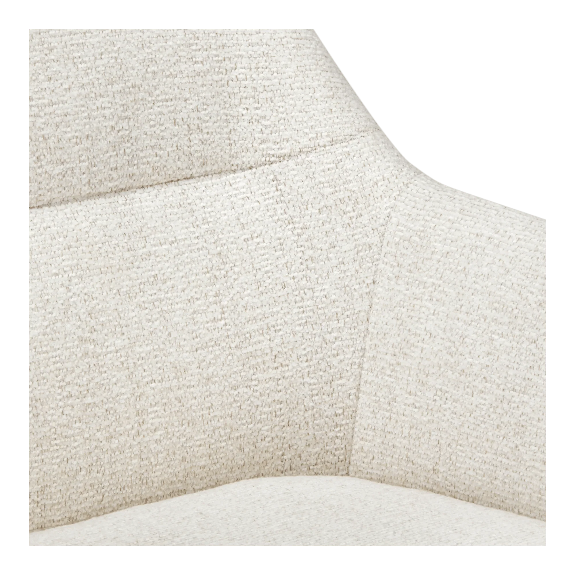 Fabric and Metal Accent Chair - Image 5