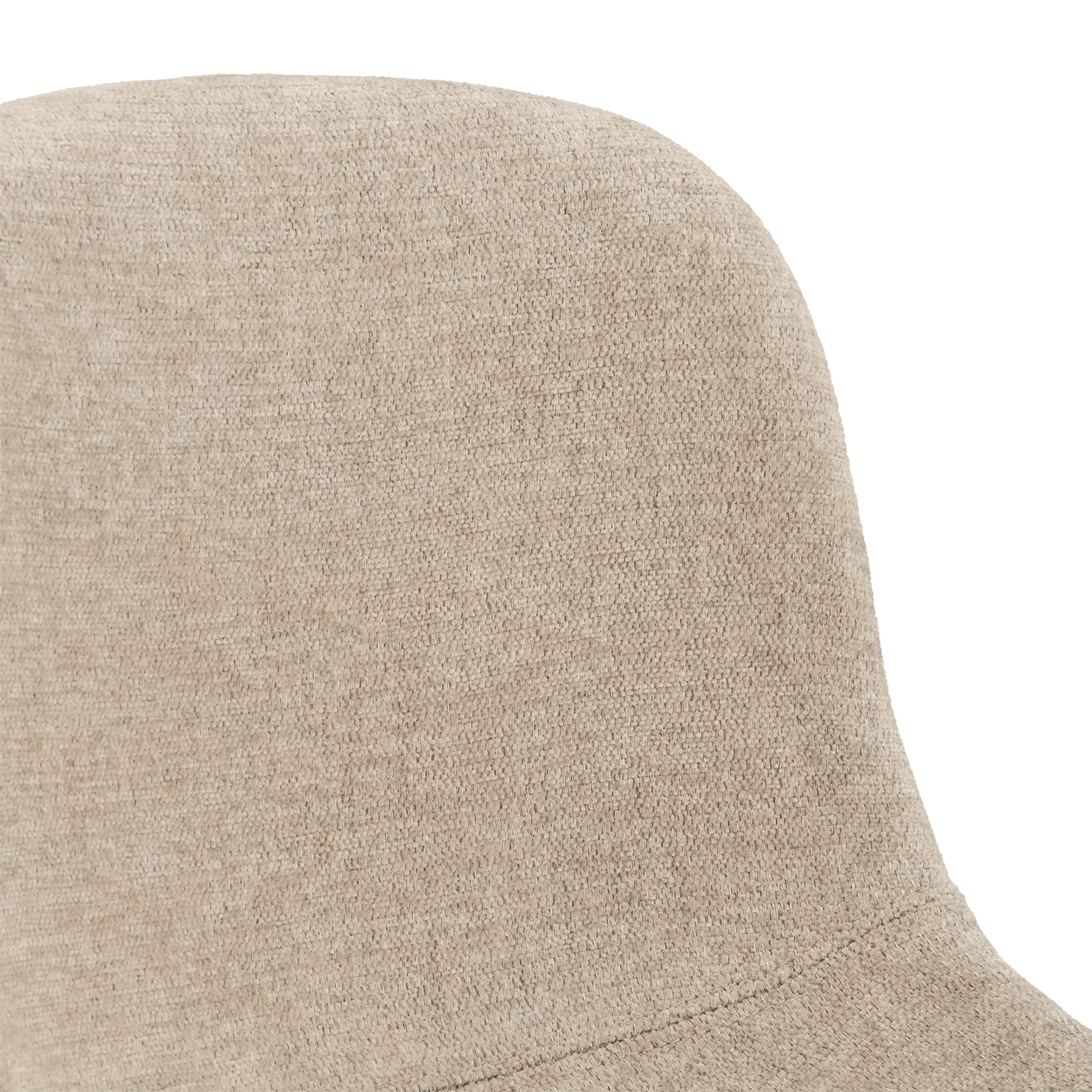 Fabric and Metal Bar Stool - Image 4