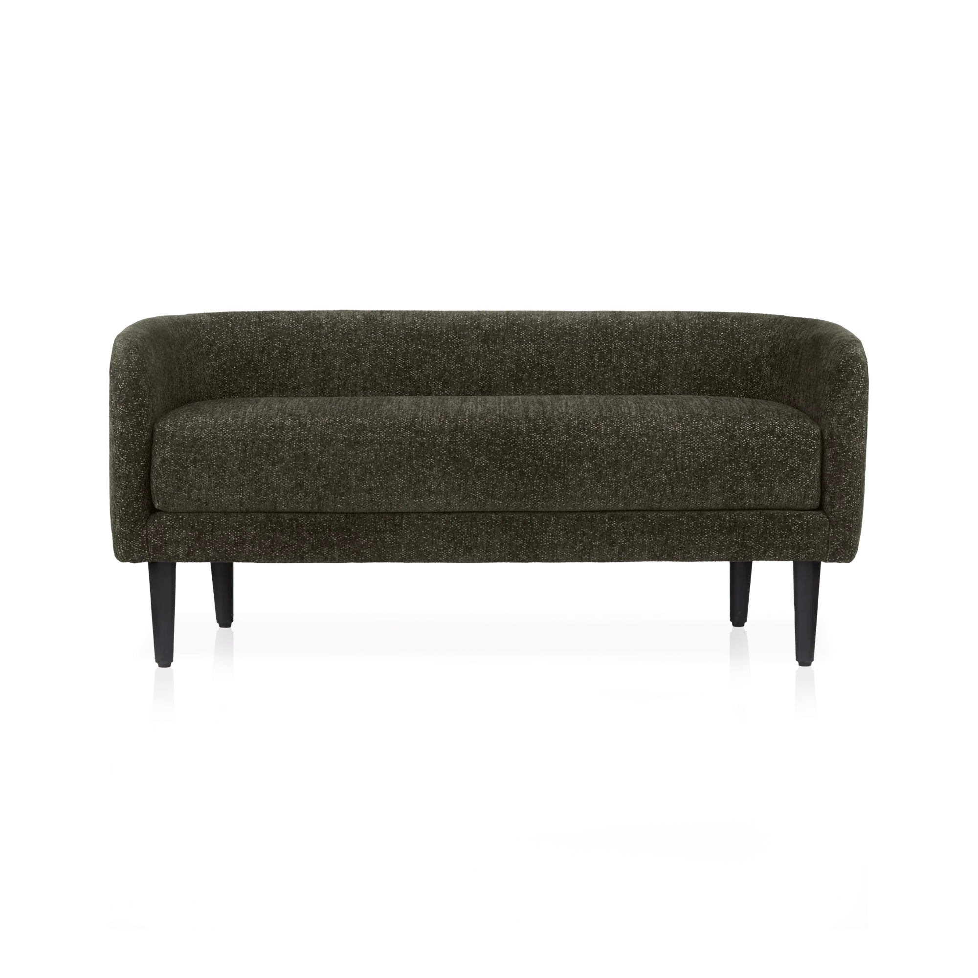 Fabric and Metal Bench - Image 3
