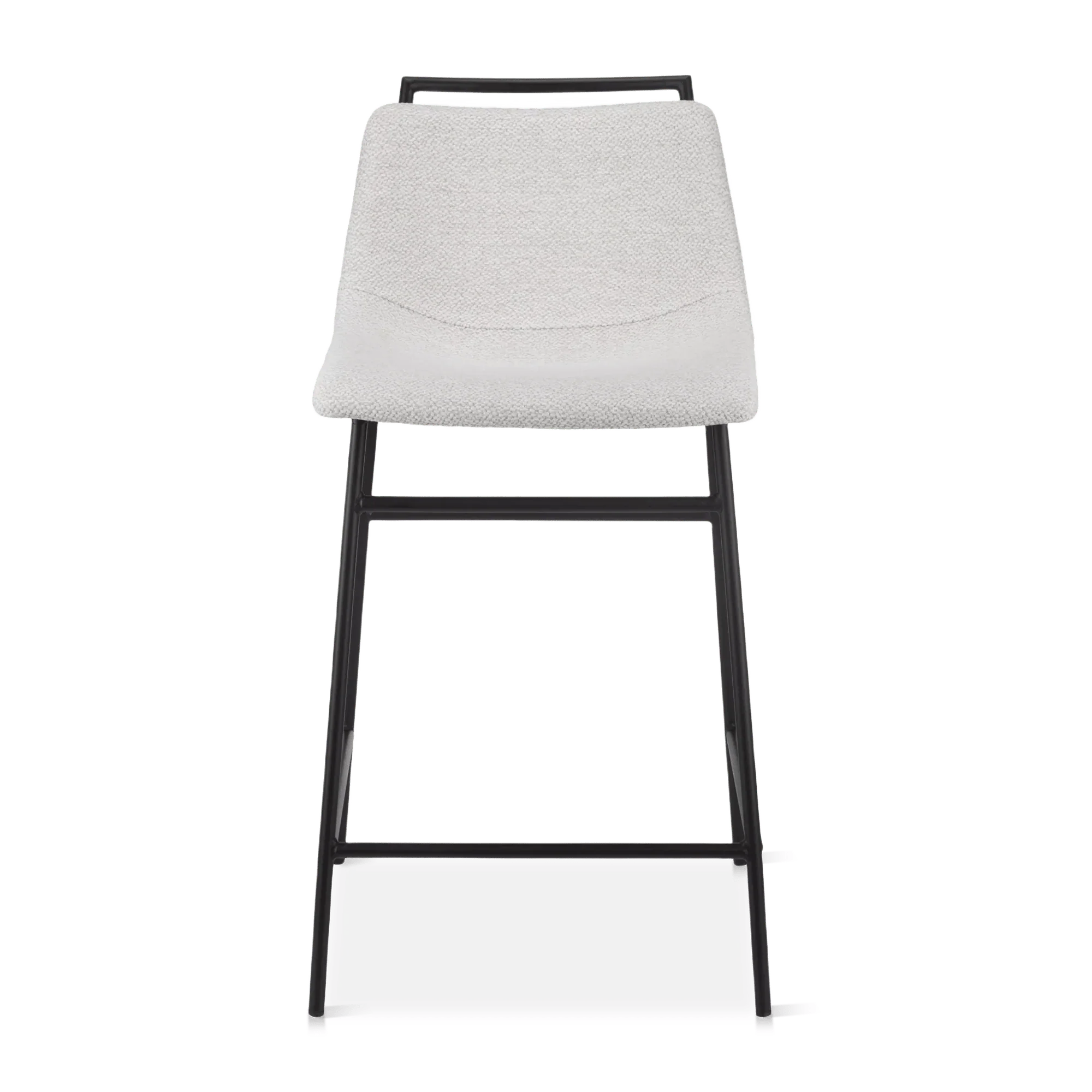 Fabric and Metal Counter Stool - Image 6