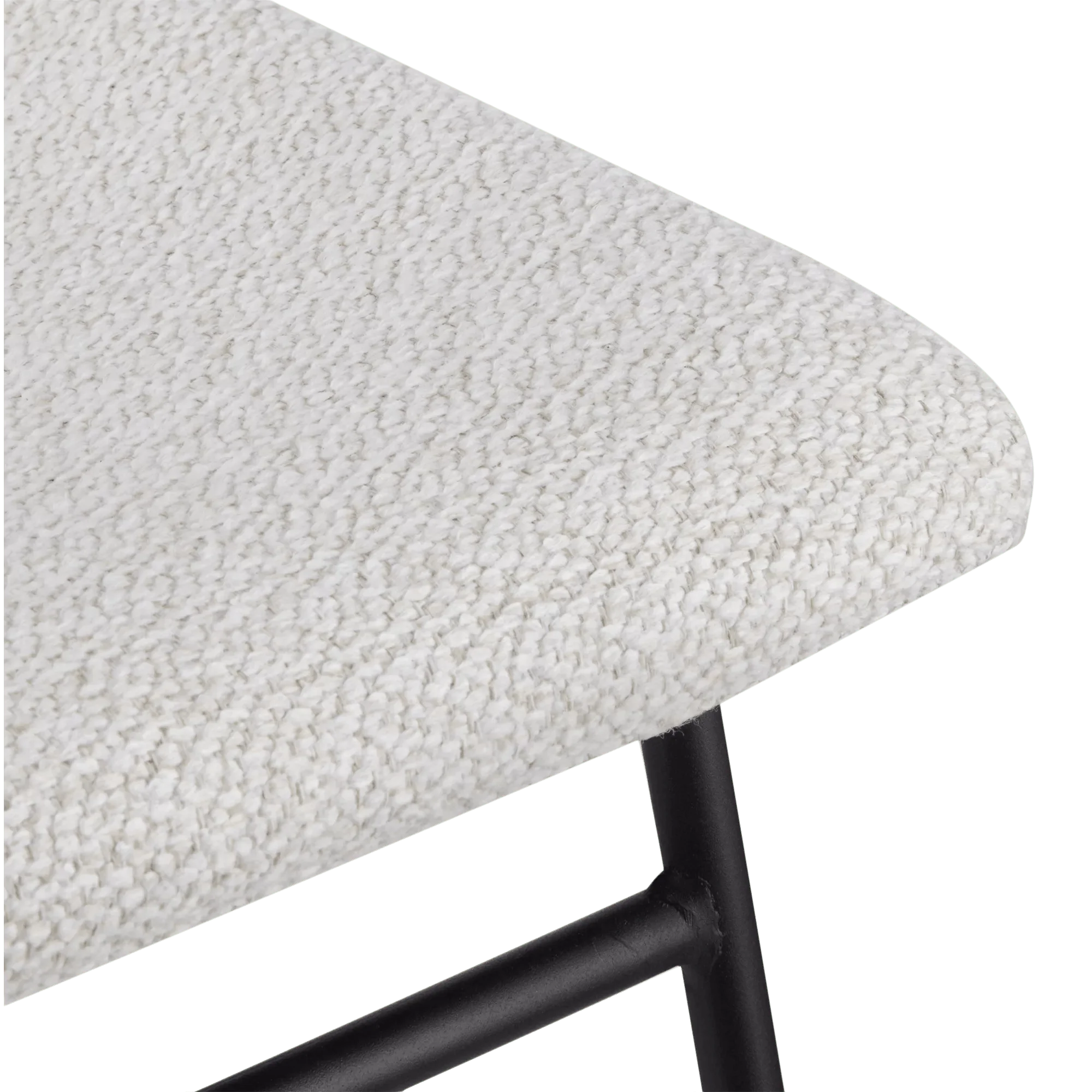 Fabric and Metal Counter Stool - Image 7