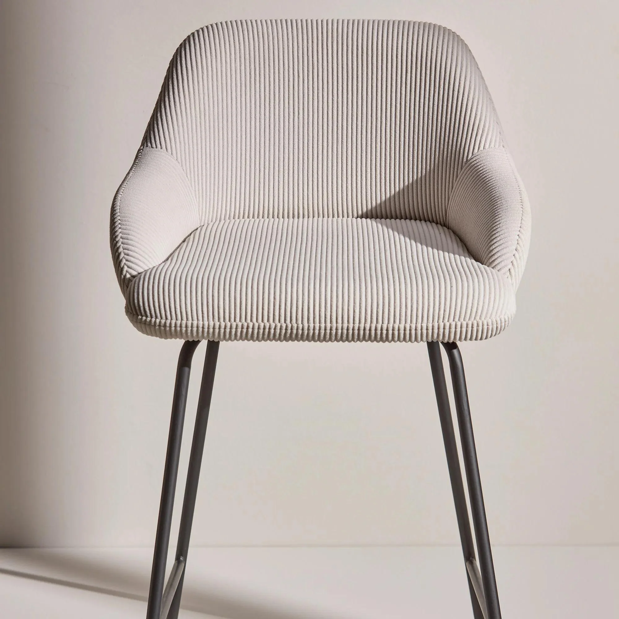 Fabric and Metal Counter Stool - Image 5