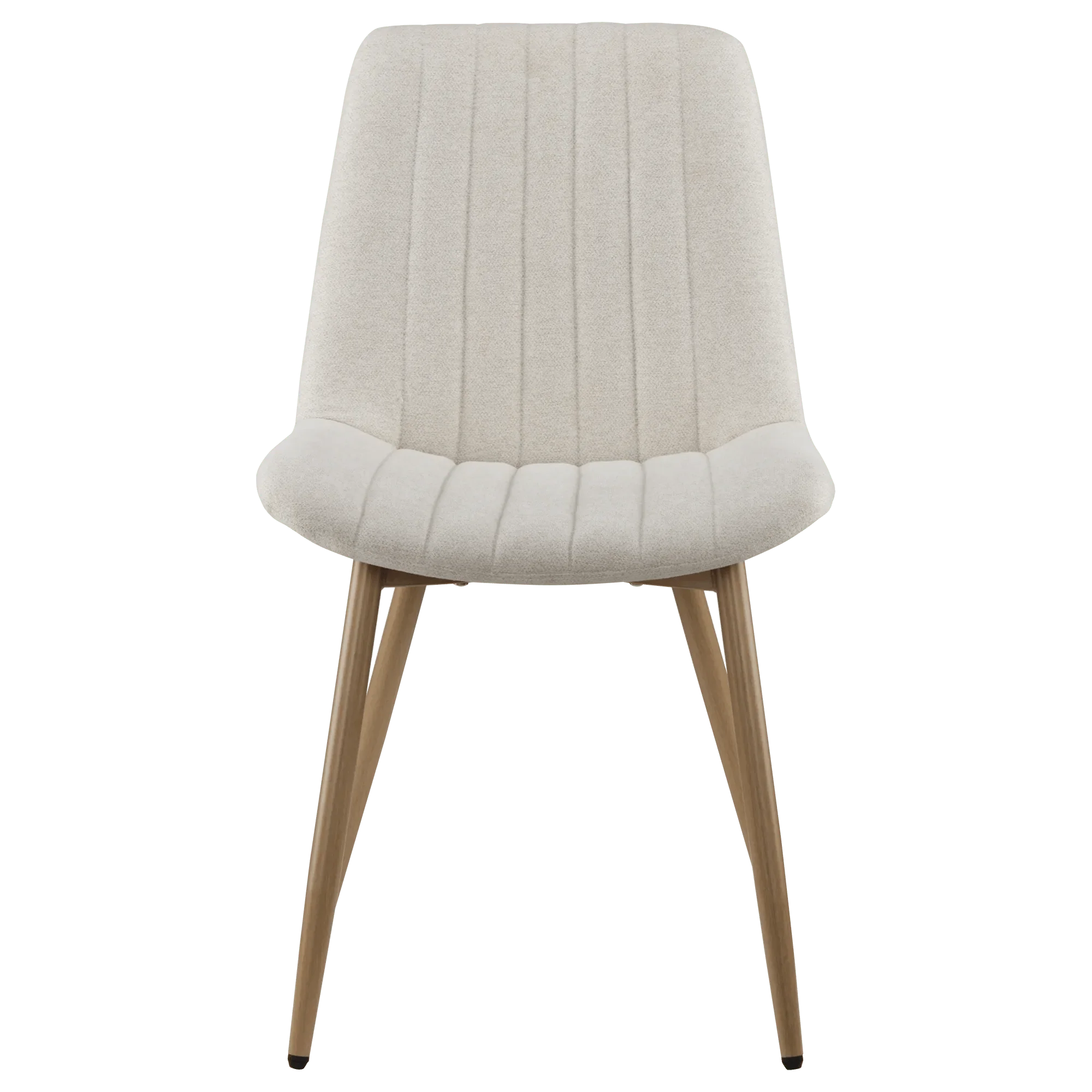 Fabric and Metal Dining Chair - Image 3