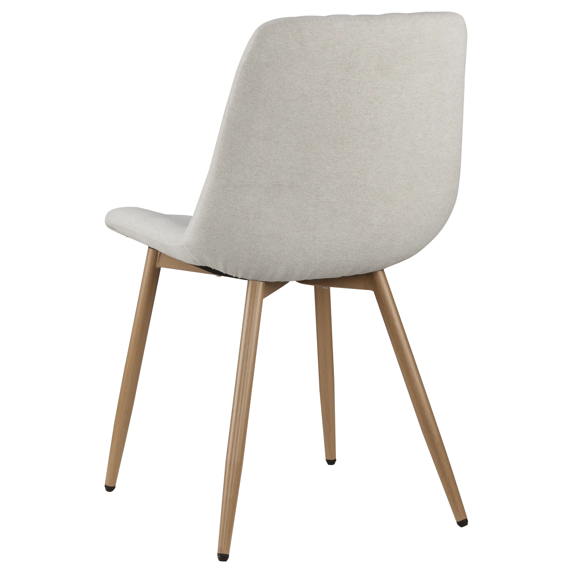 Fabric and Metal Dining Chair - Image 4