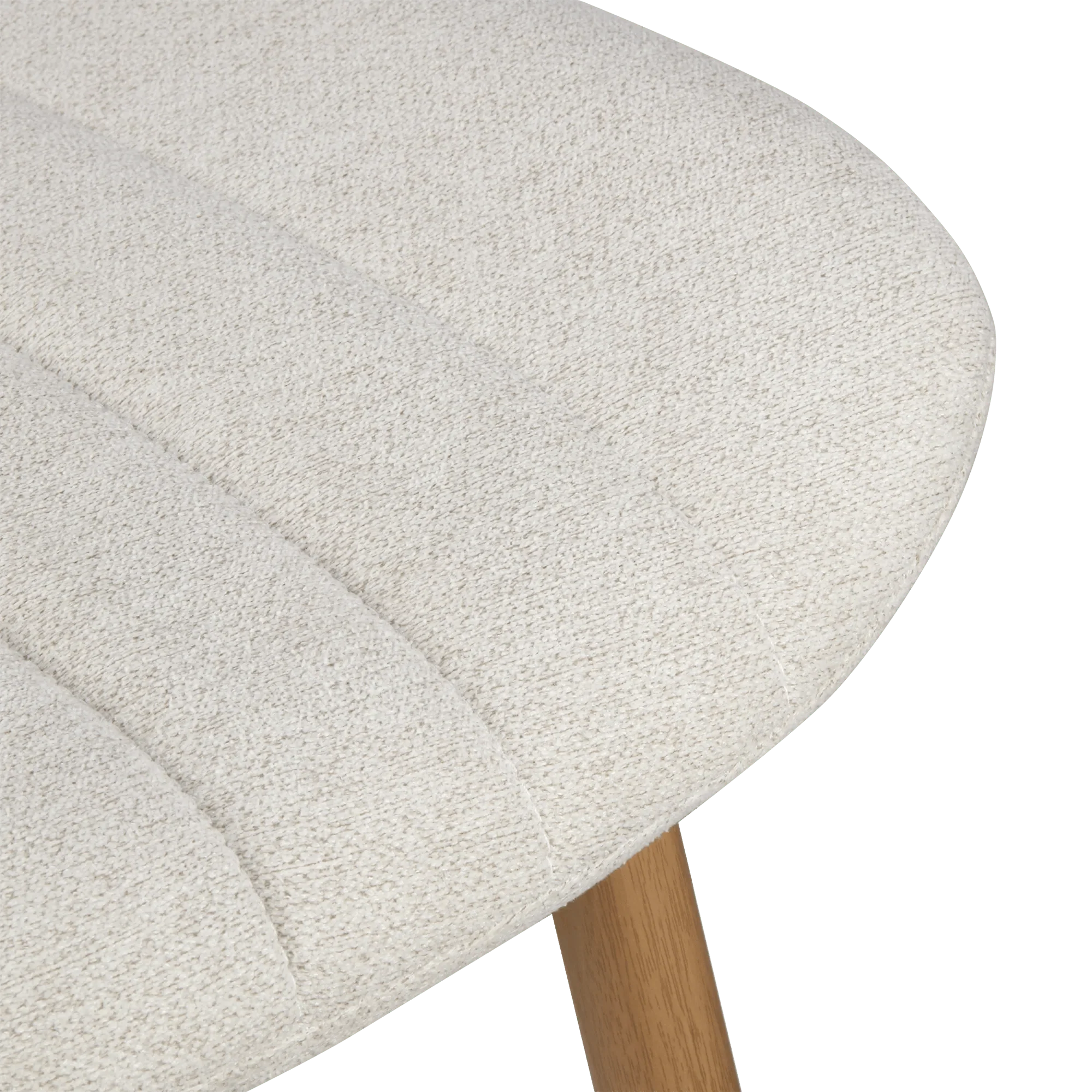 Fabric and Metal Dining Chair - Image 5
