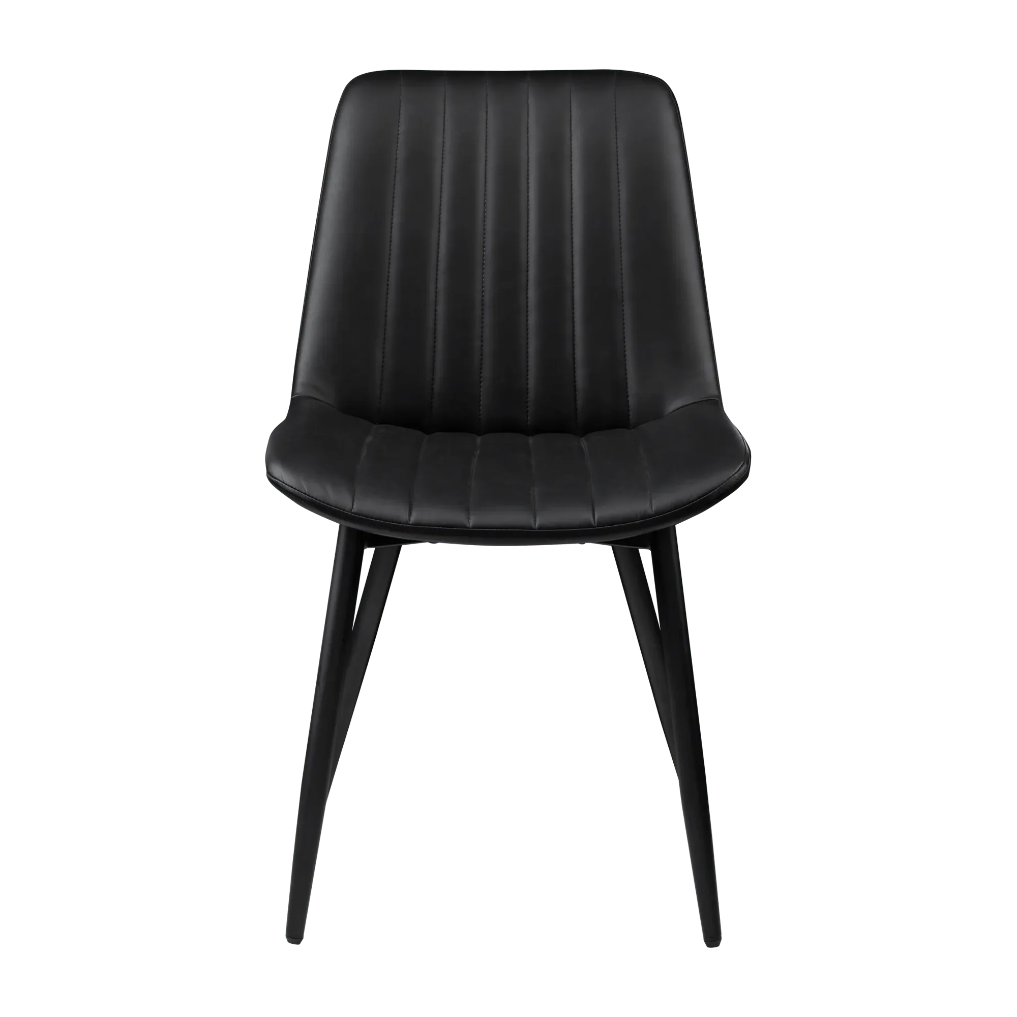 Fabric and Metal Dining Chair - Image 3