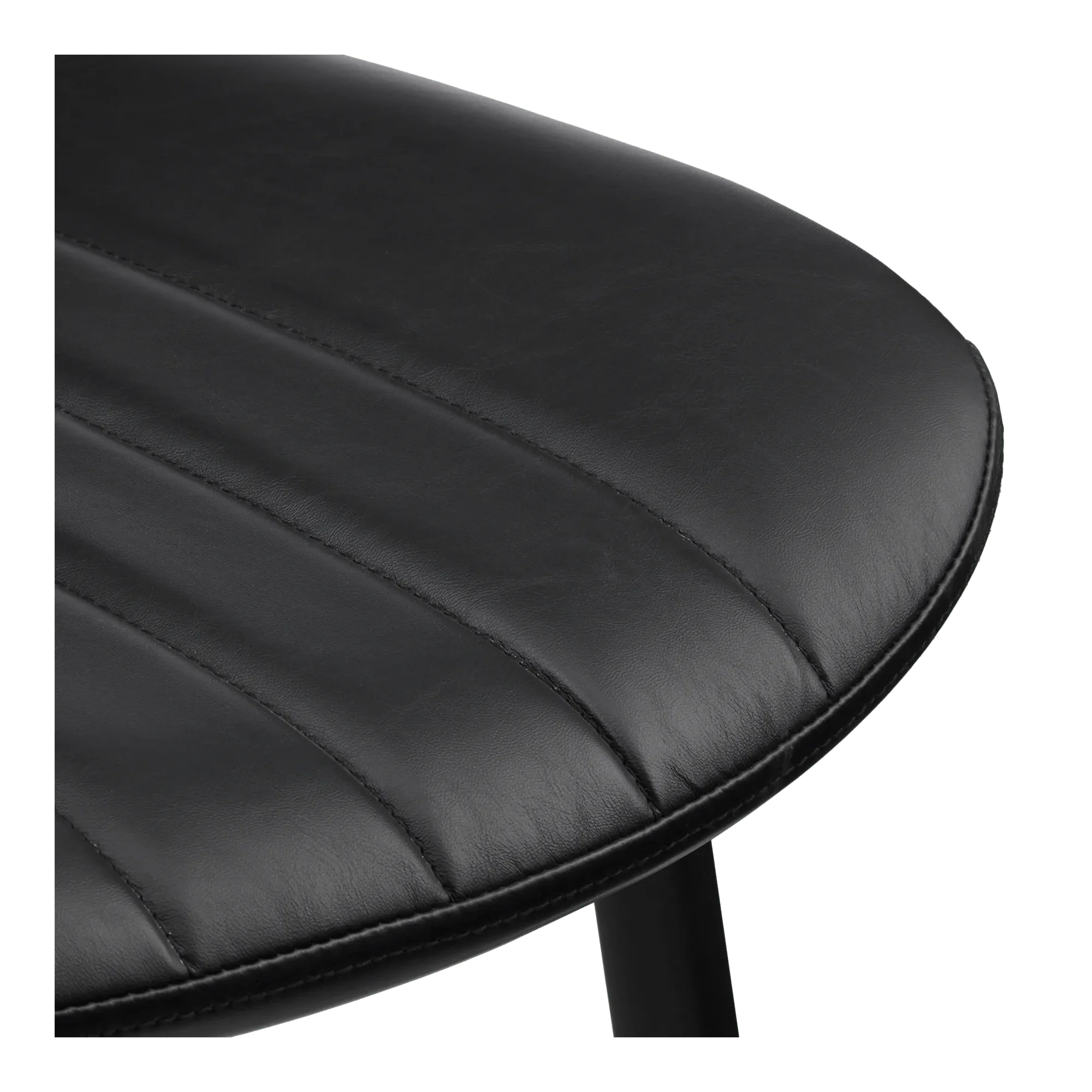 Fabric and Metal Dining Chair - Image 5