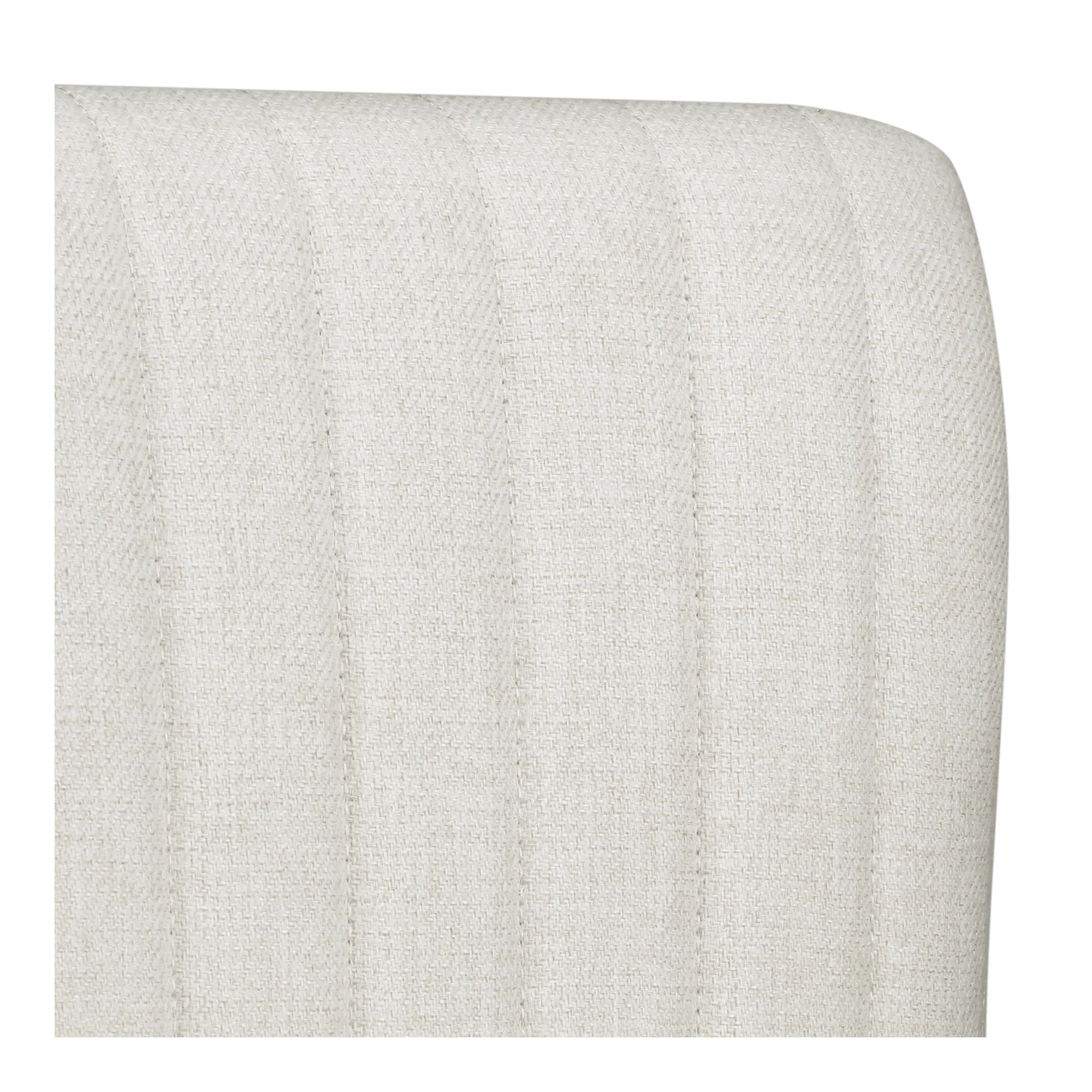 Fabric and Natural Wood Bar Stool - Image 6
