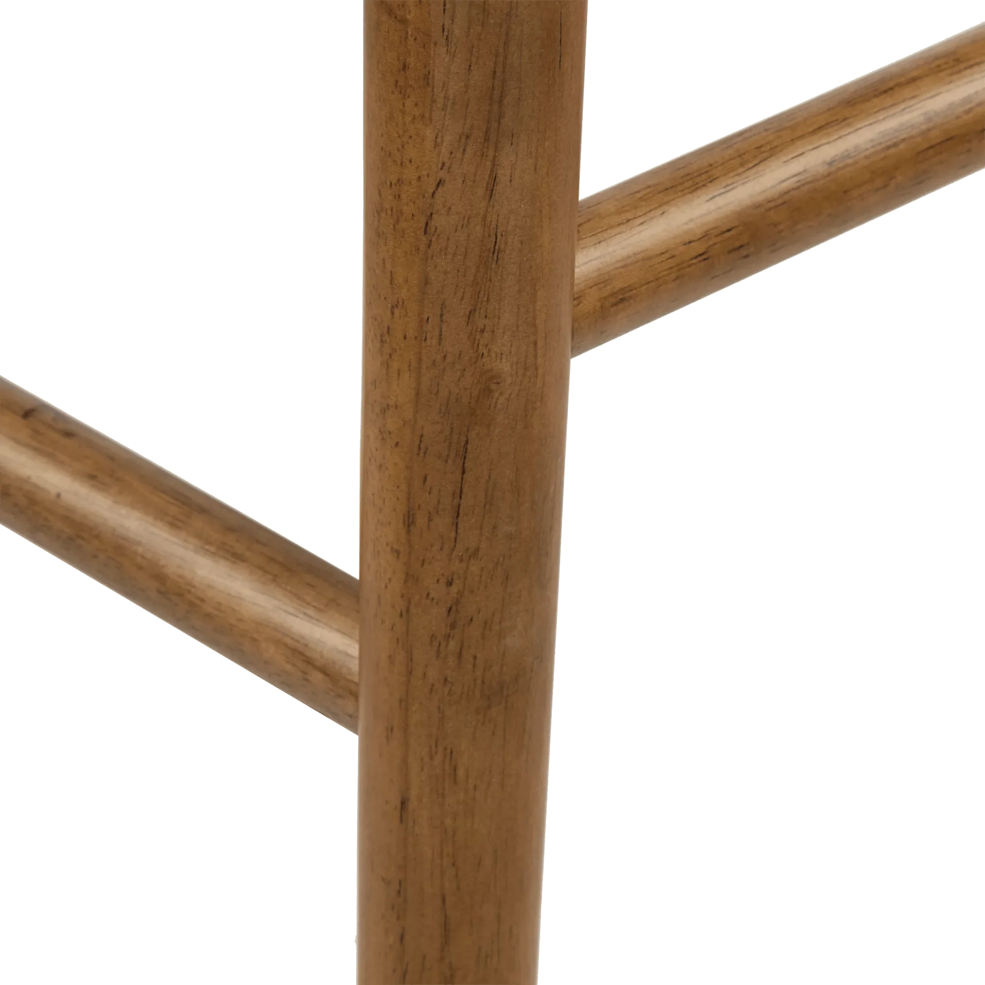 Fabric and Wood Counter Stool - Image 6