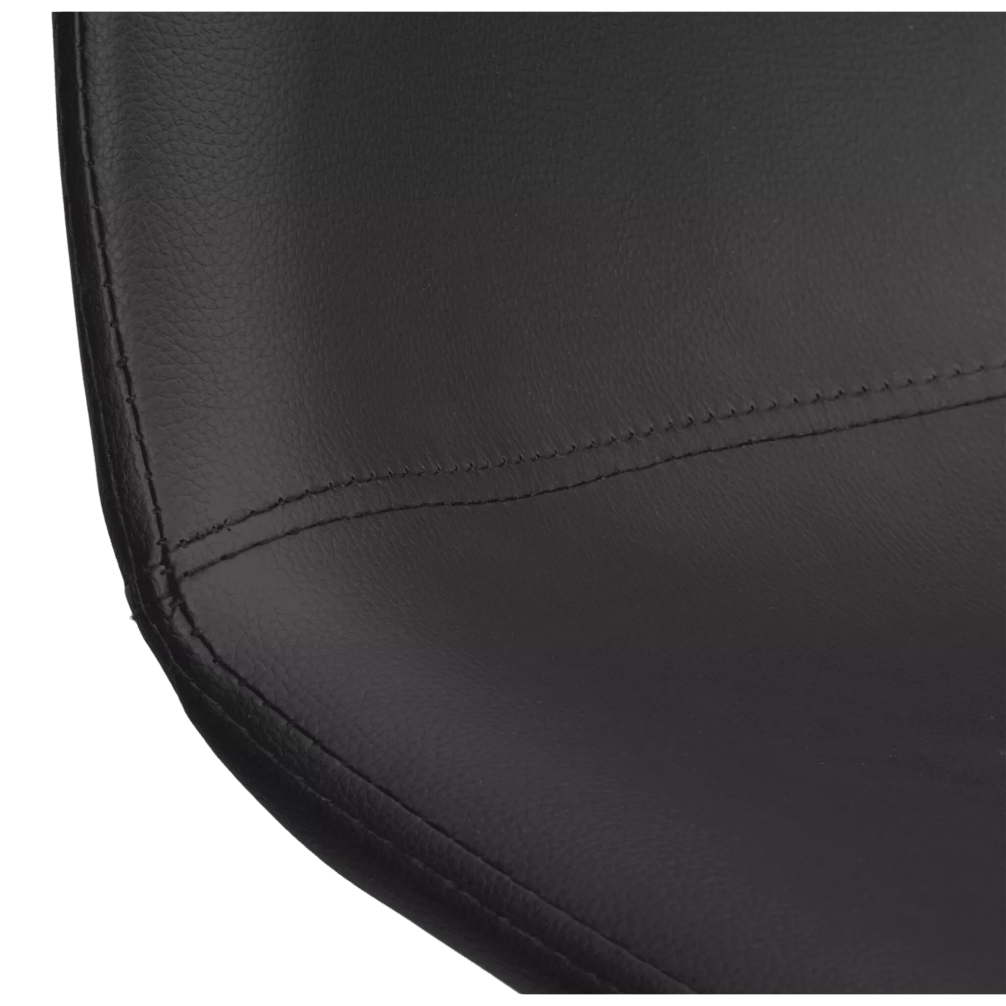 Faux Leather and Metal Dining Chair - Image 6