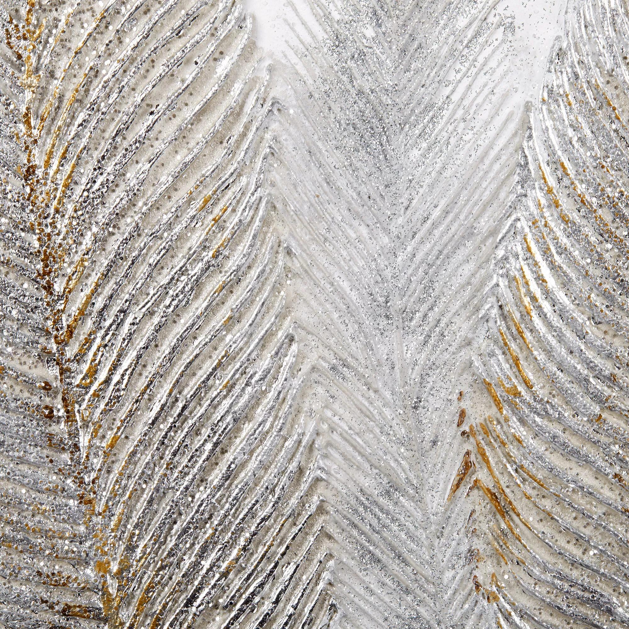 Feathers Oil Painted Canvas - Image 2