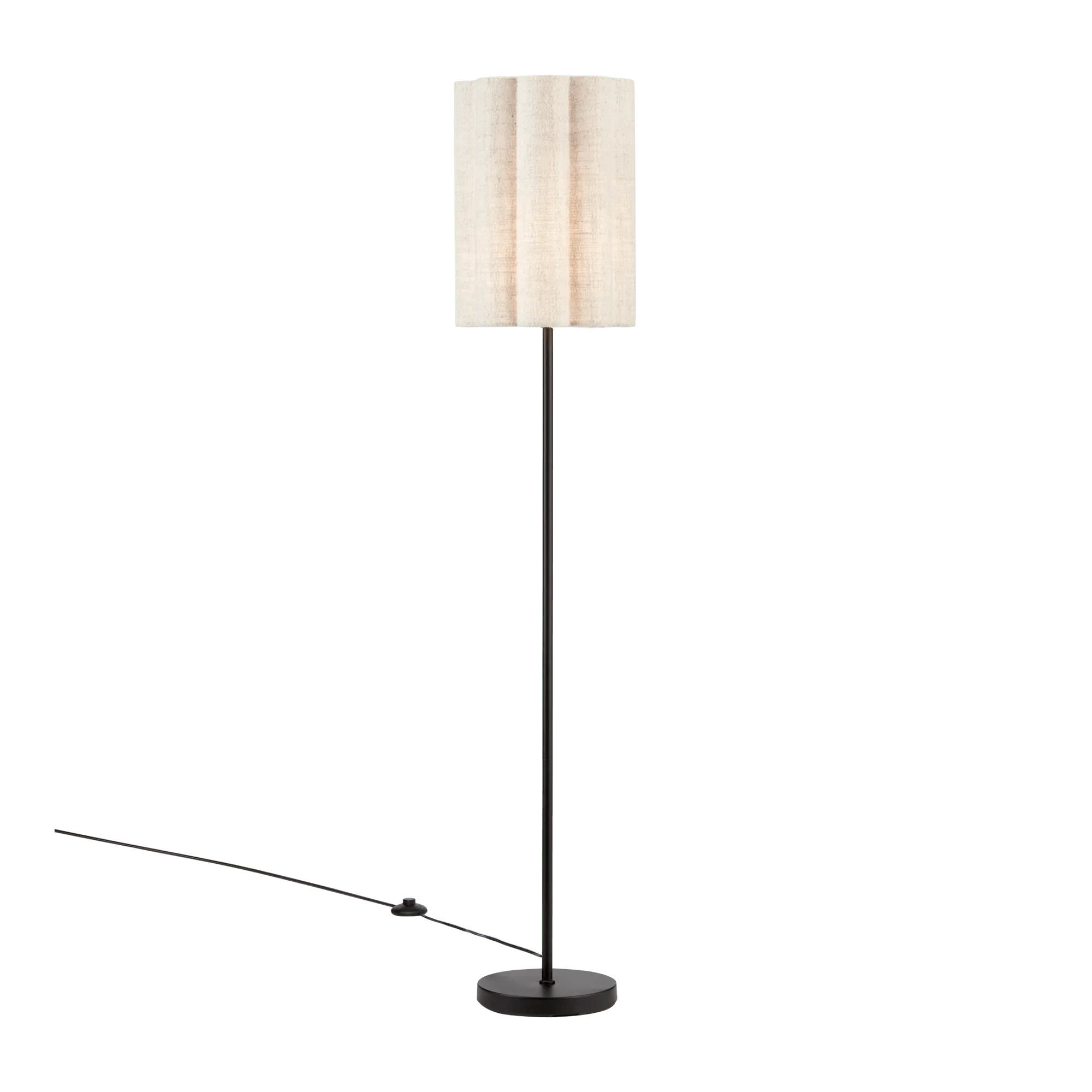 Floor Lamp with Petal Style Shade - Image 4