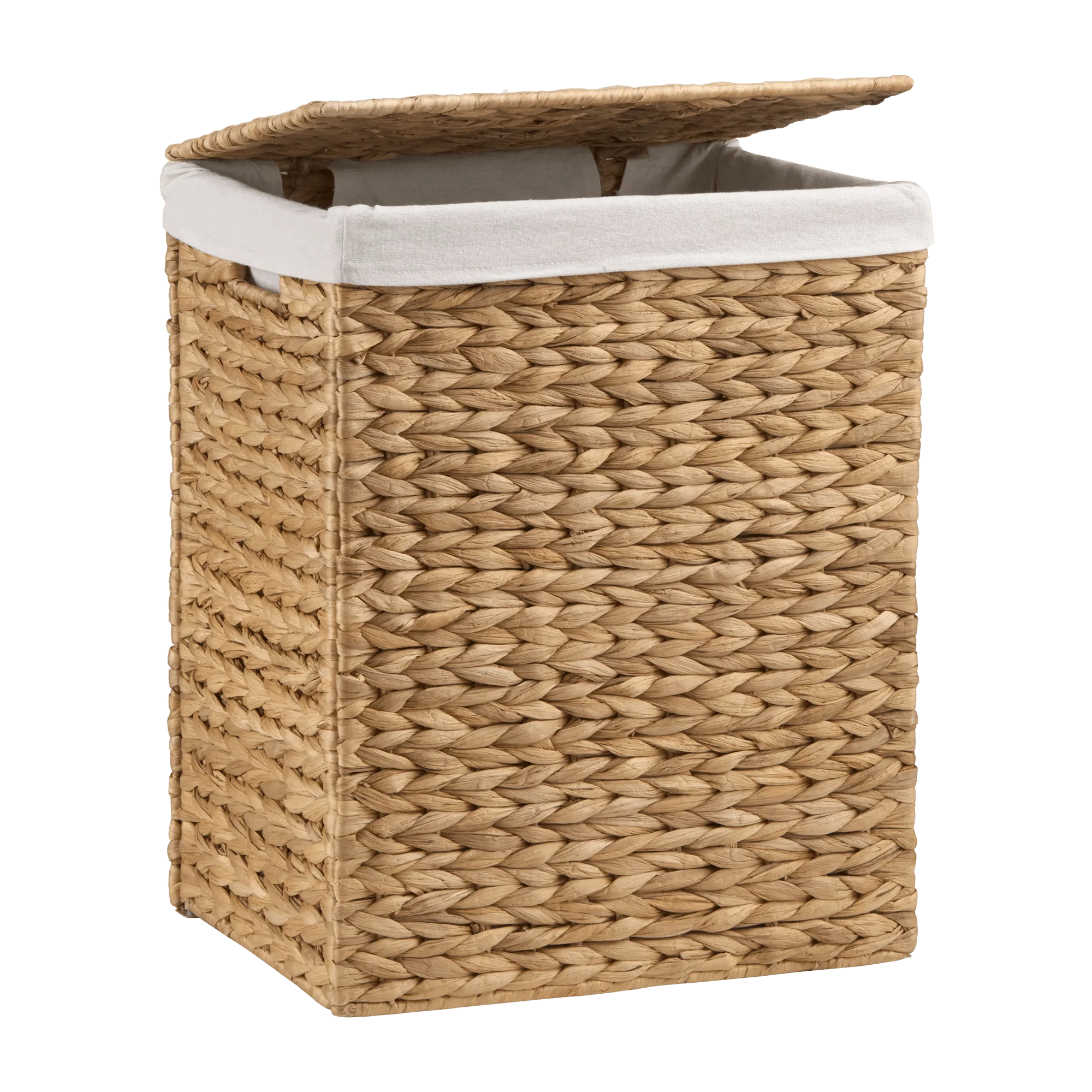 Foldable Water Hyacinthe Hamper - Image 2
