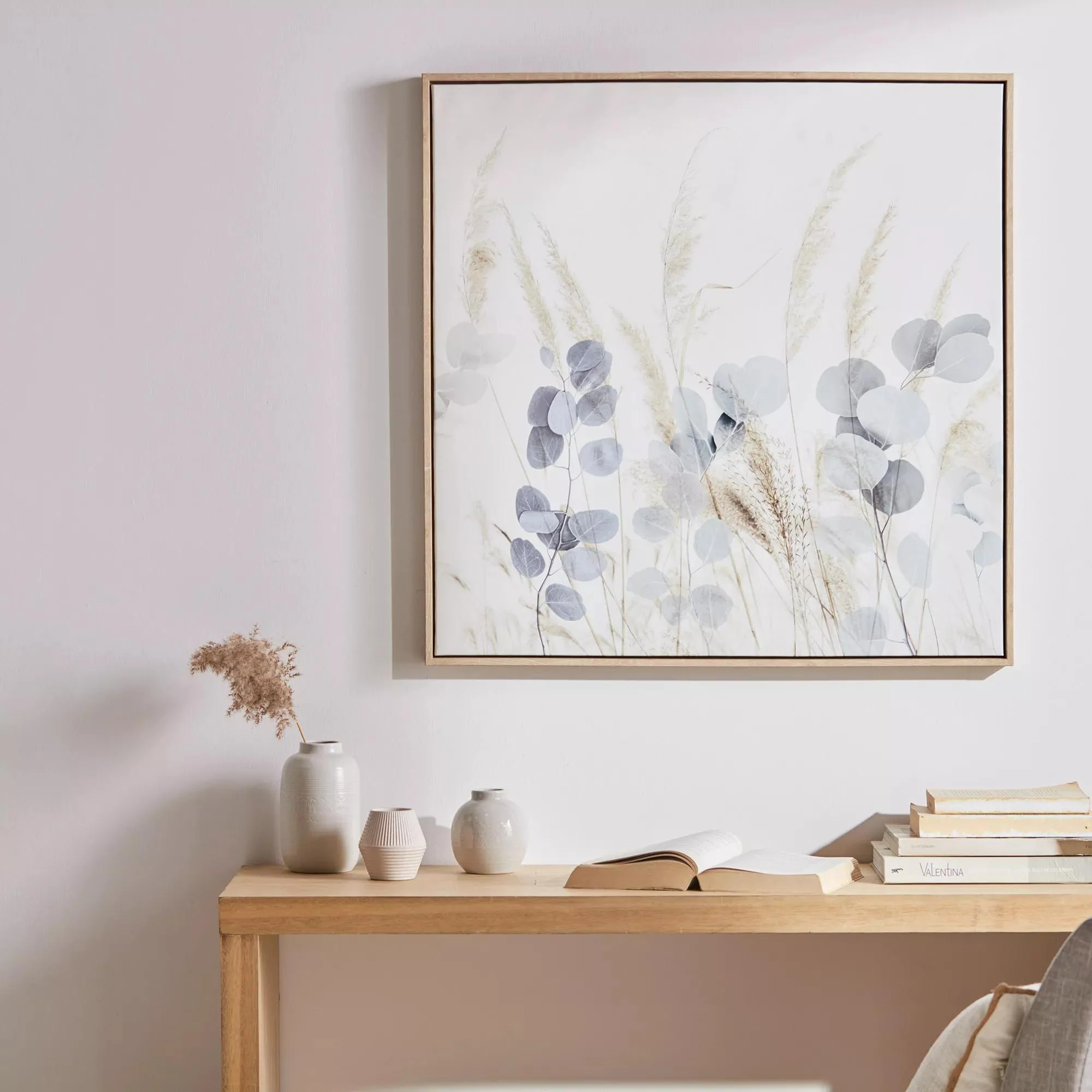 Framed Eucalyptus and Pampas - Image 2