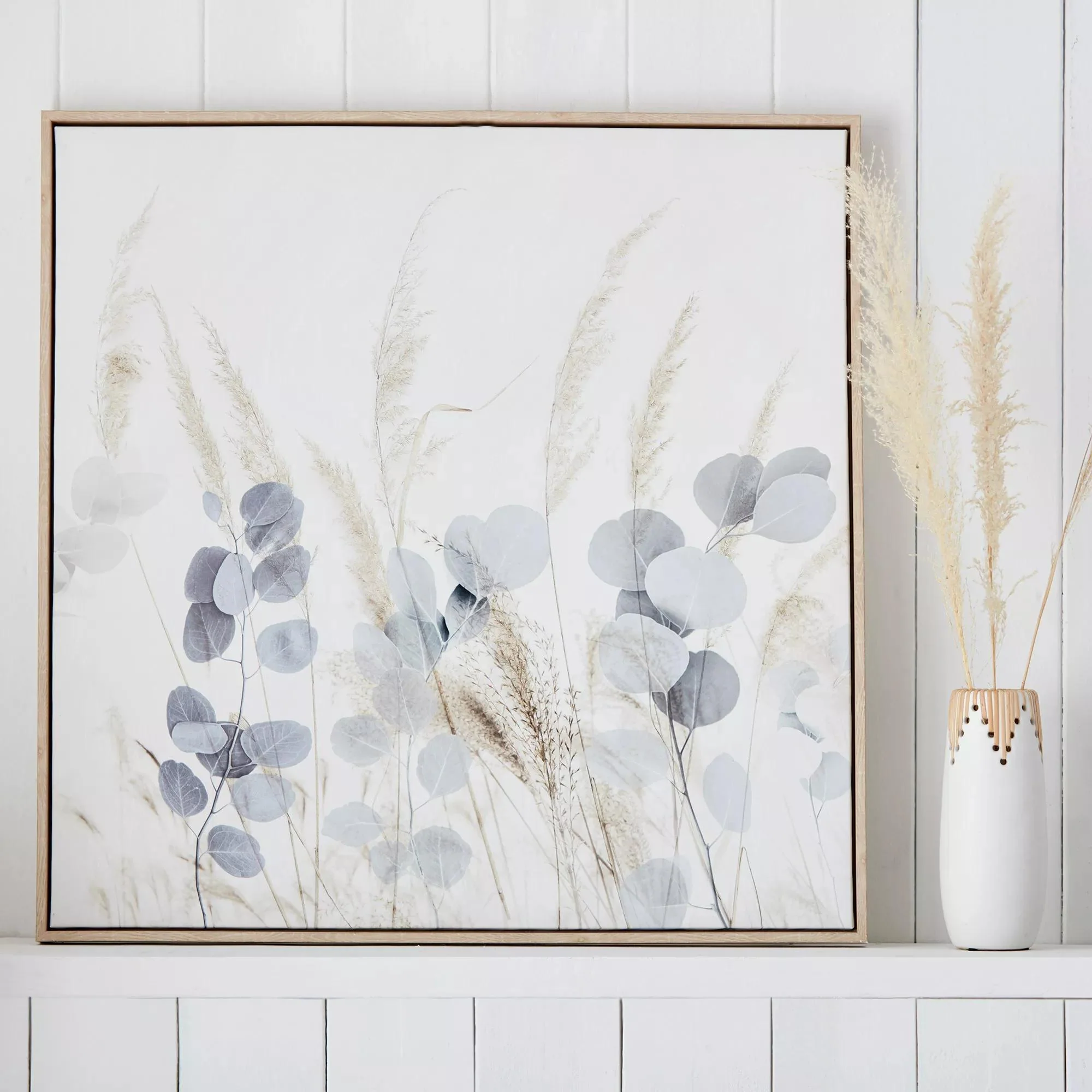 Framed Eucalyptus and Pampas - Image 3