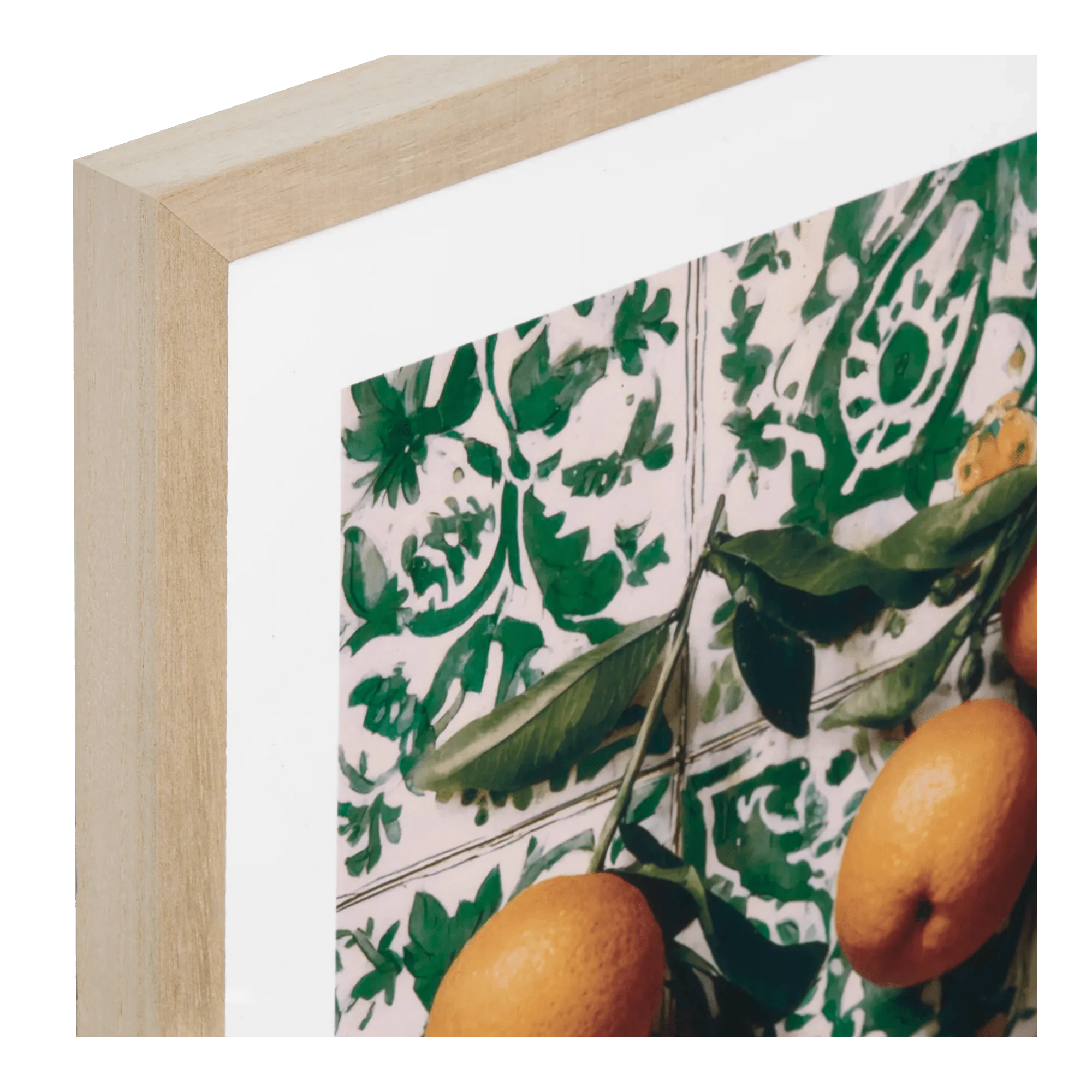 Framed Orange Print - Image 4