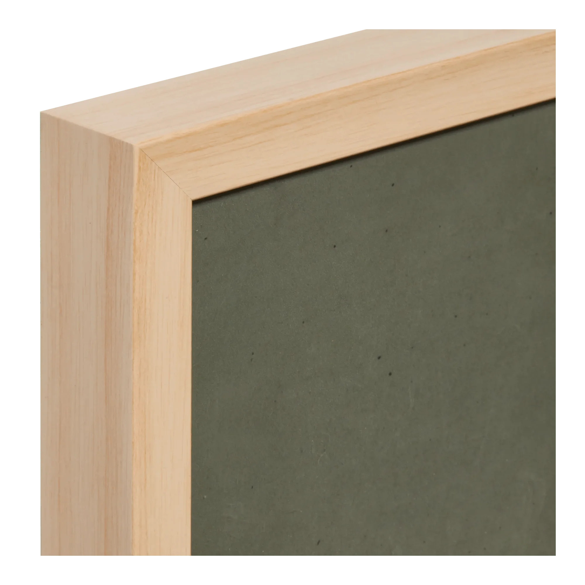 Framed Rabbit Portrait with Natural Wood Frame - Image 4