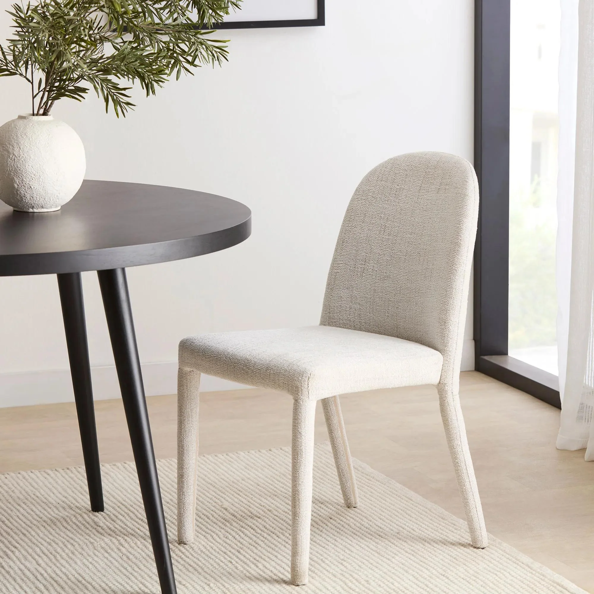 Fully Upholstered Dining Chair - Image 2