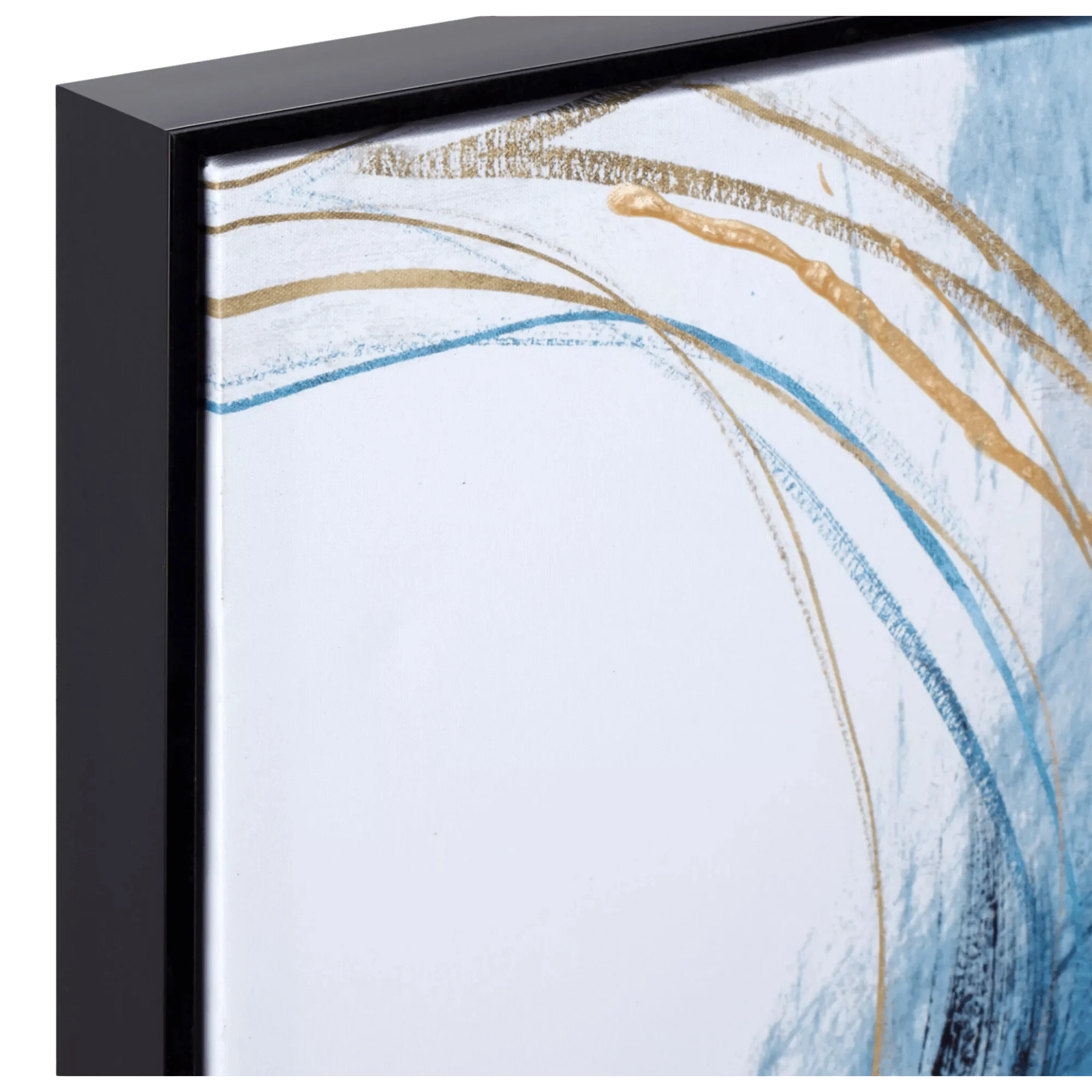 Gel-Embellished Abstract Framed Art - Image 4