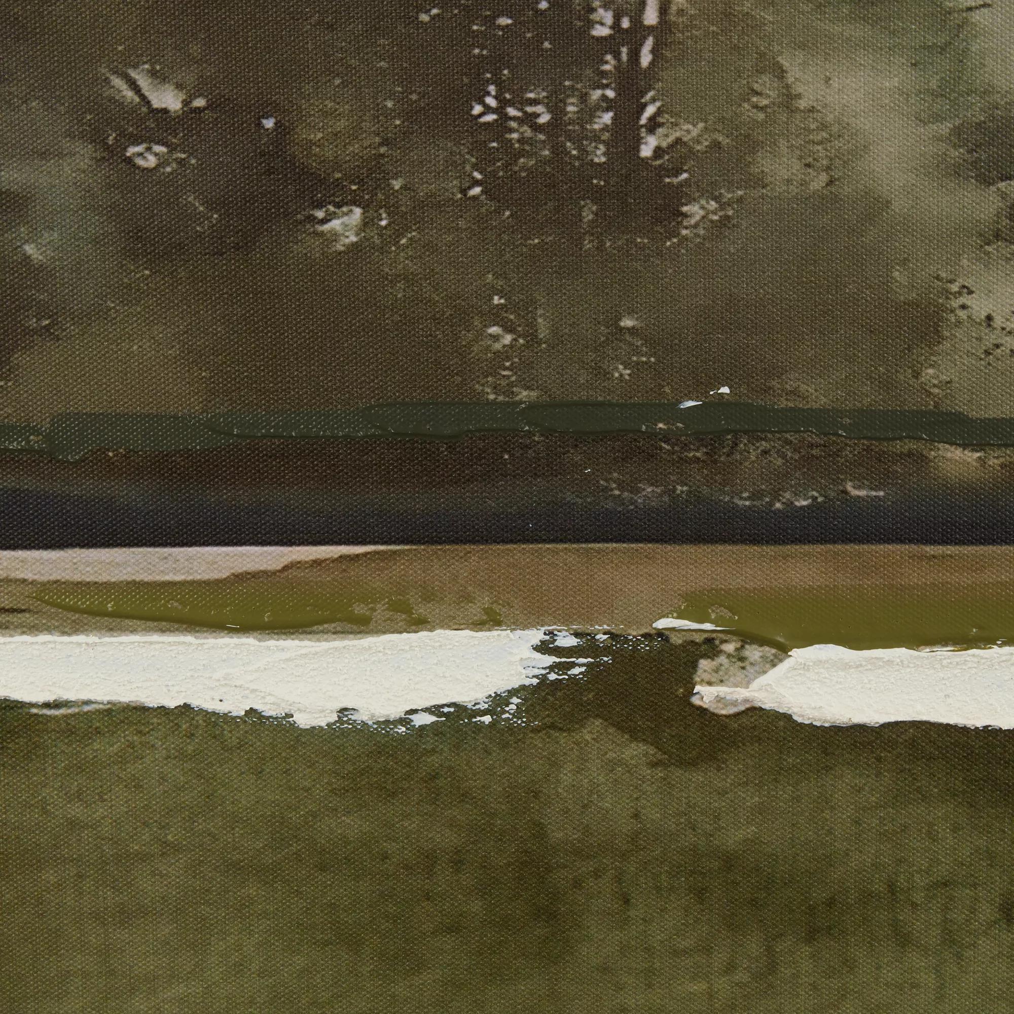 Gel-Embellished Watercolor Landscape Framed Art - Image 4