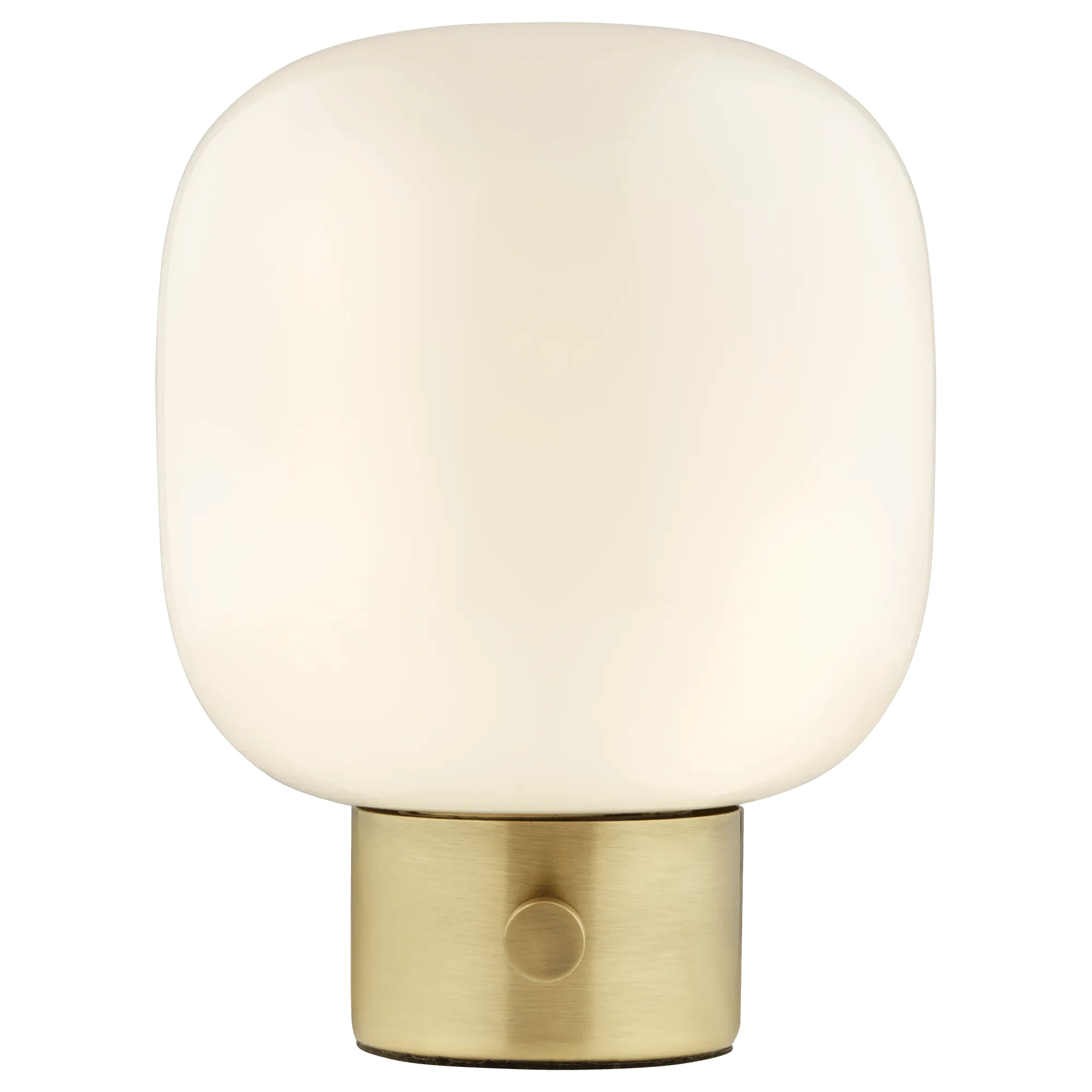 Glass and Metal Table Lamp - Image 3