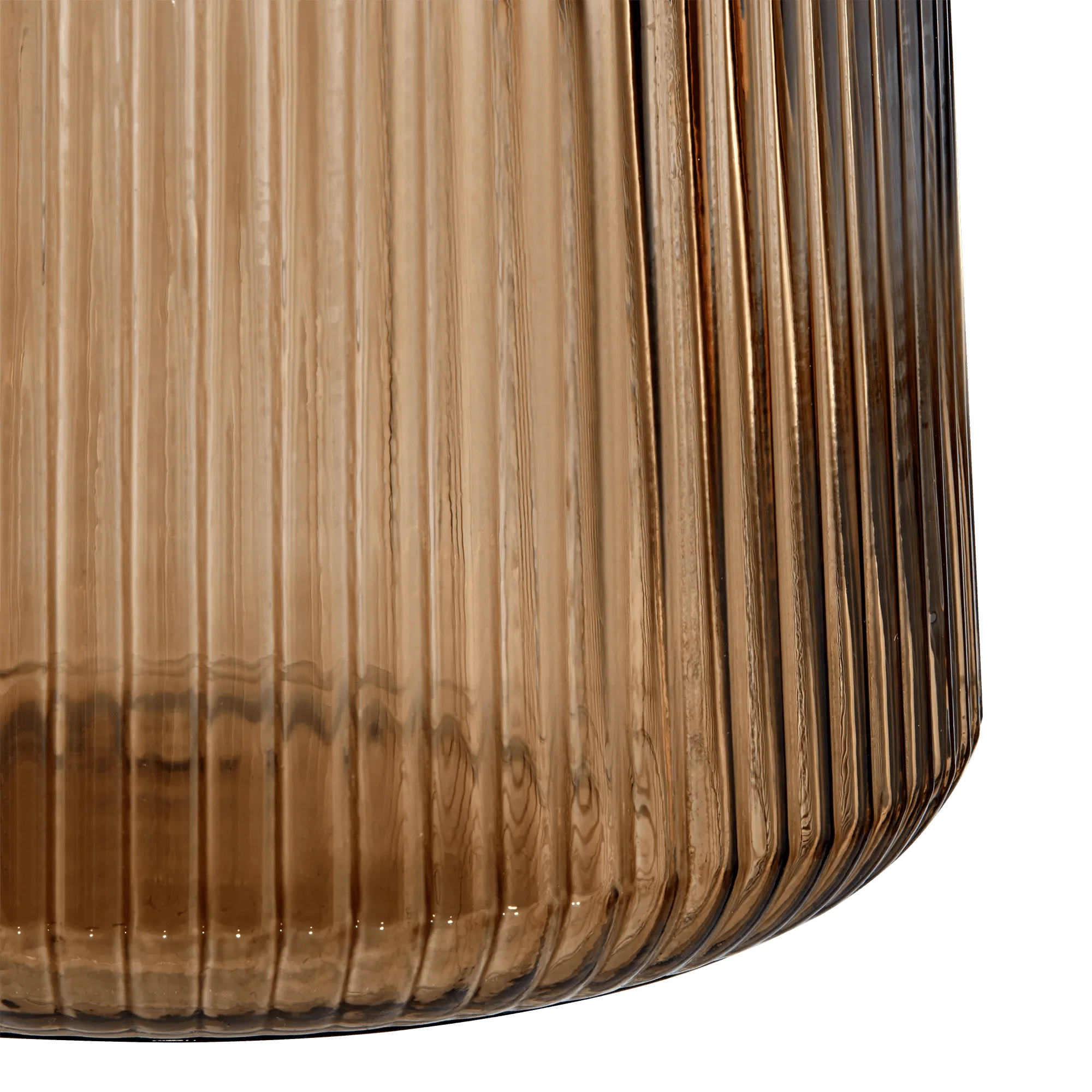 Glass Ribbed Table Lamp - Image 4