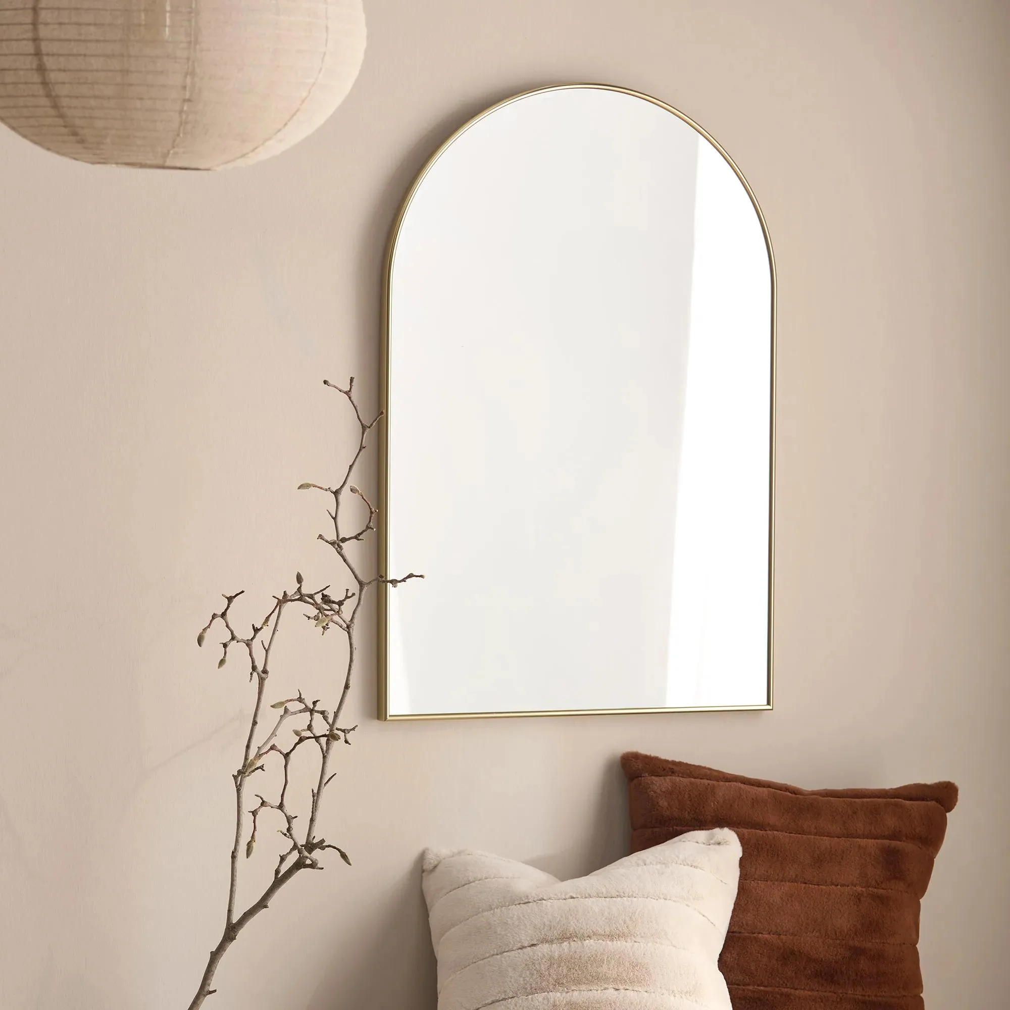 Gold Arched Mirror - Image 4