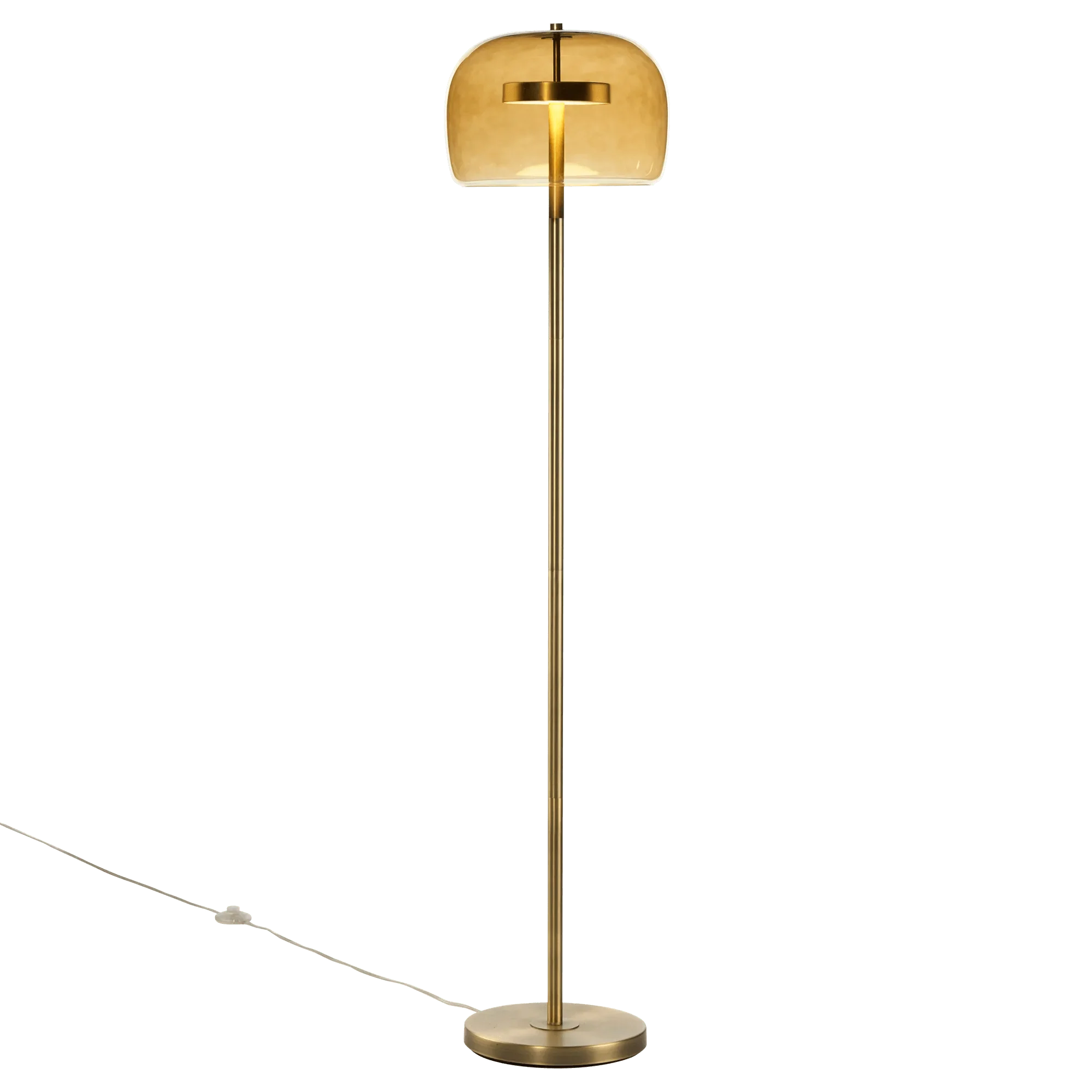 Gold Floor Lamp - Image 3