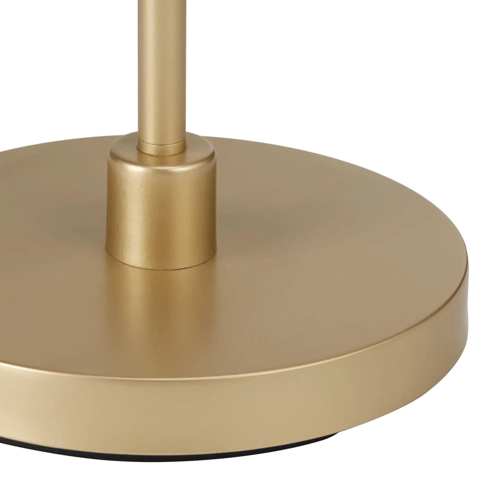 Gold Floor Lamp Pleated Shade - Image 5