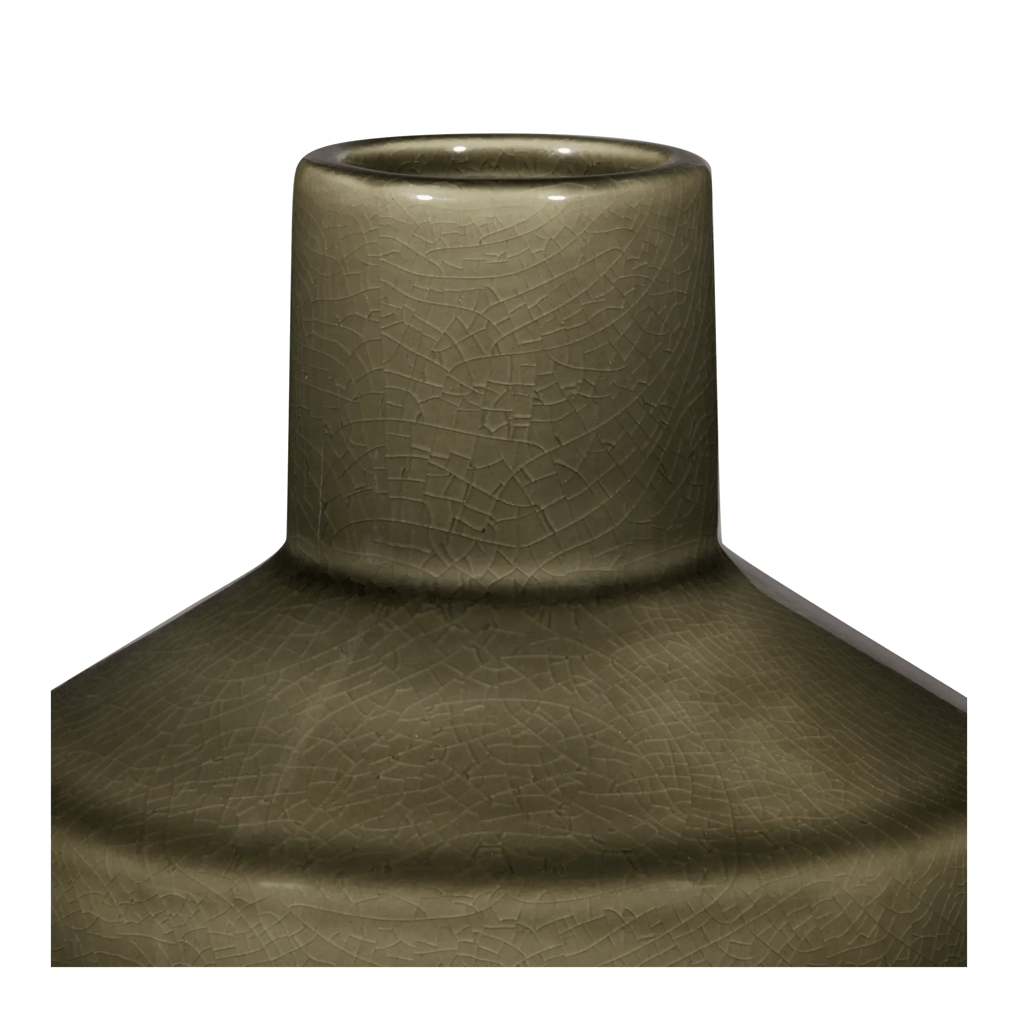 Green Ceramic Table Vase - Image 2