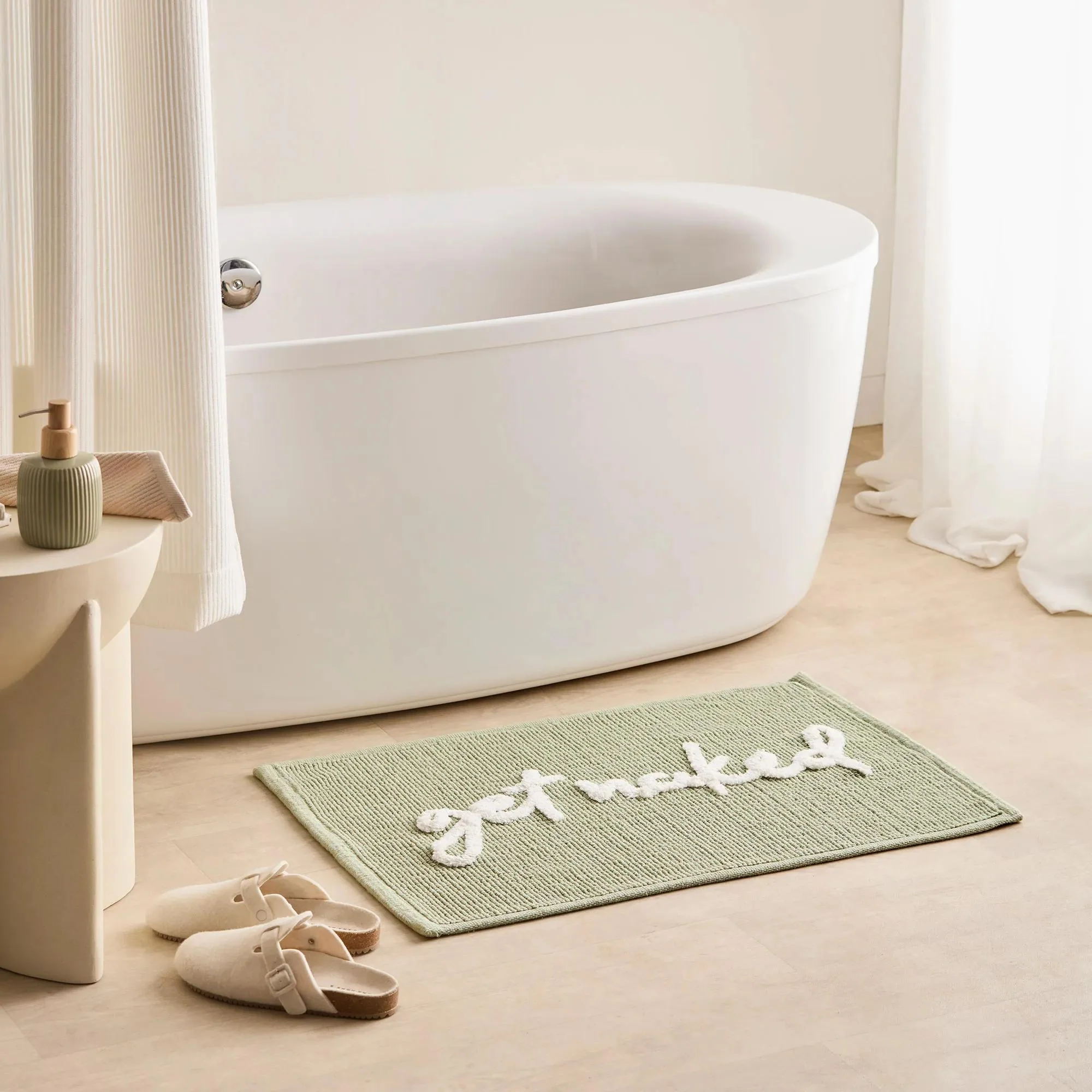 Green Get Naked Bath Mat - Image 2
