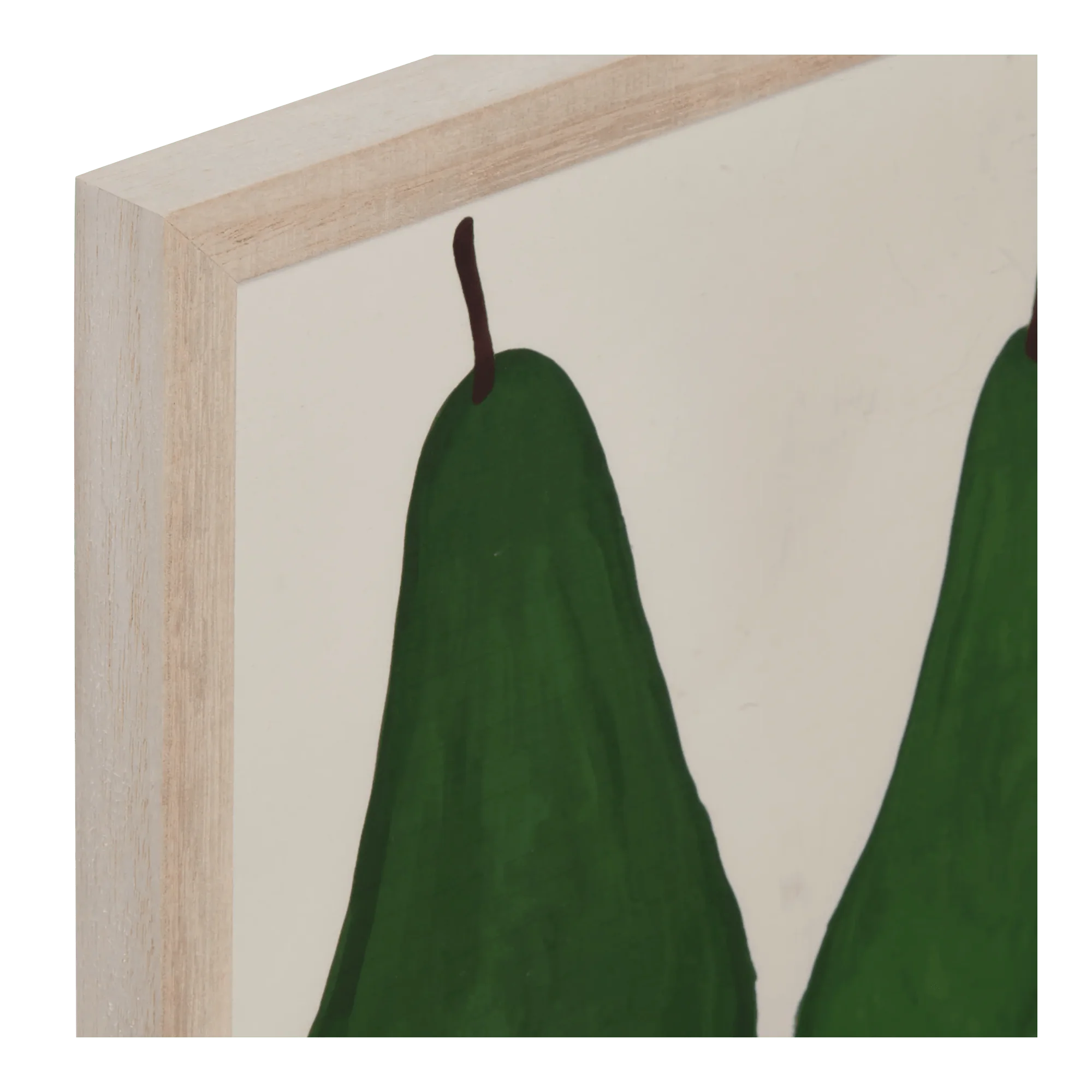 Green Pear Printed Framed Art - Image 3