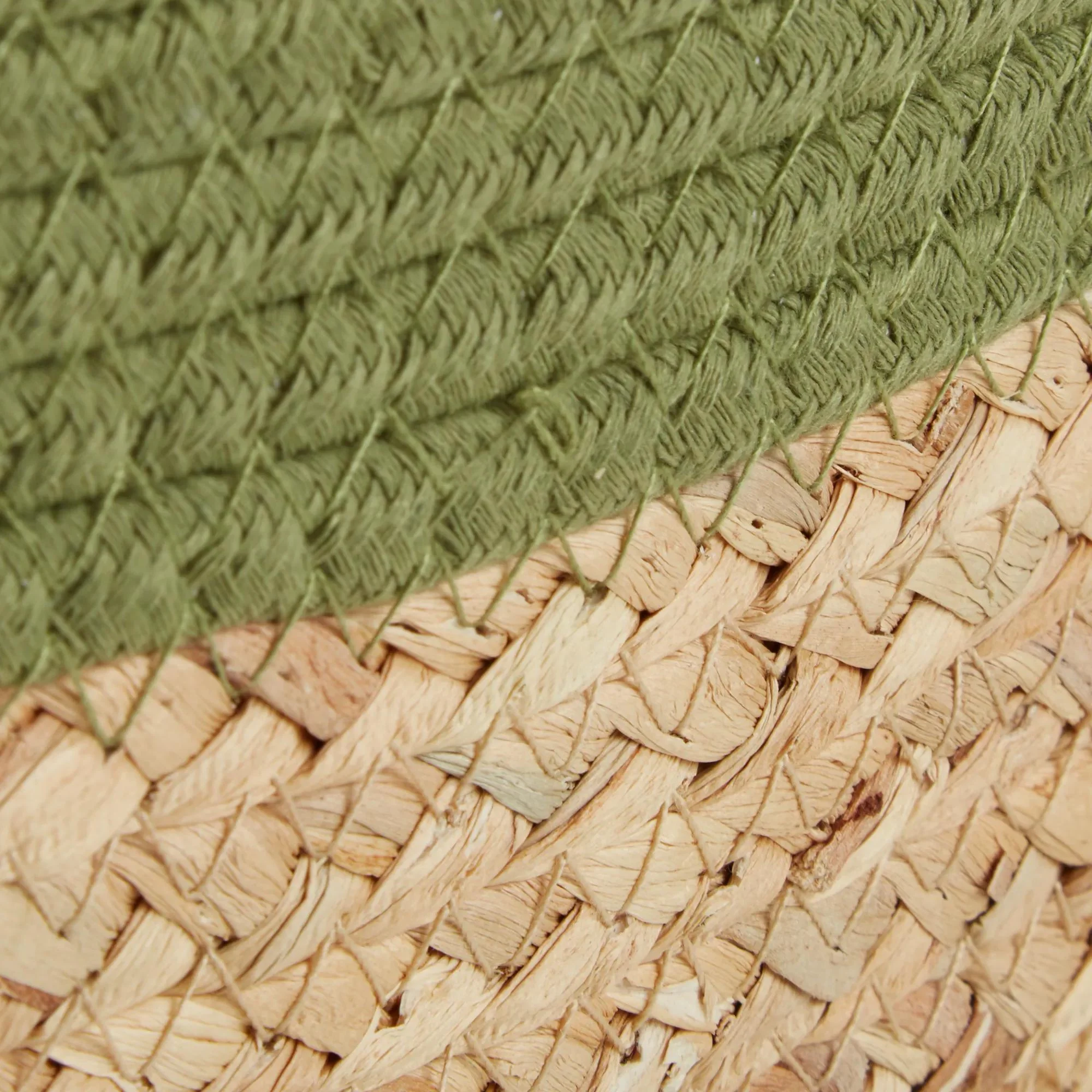Green Rope Basket - Image 2