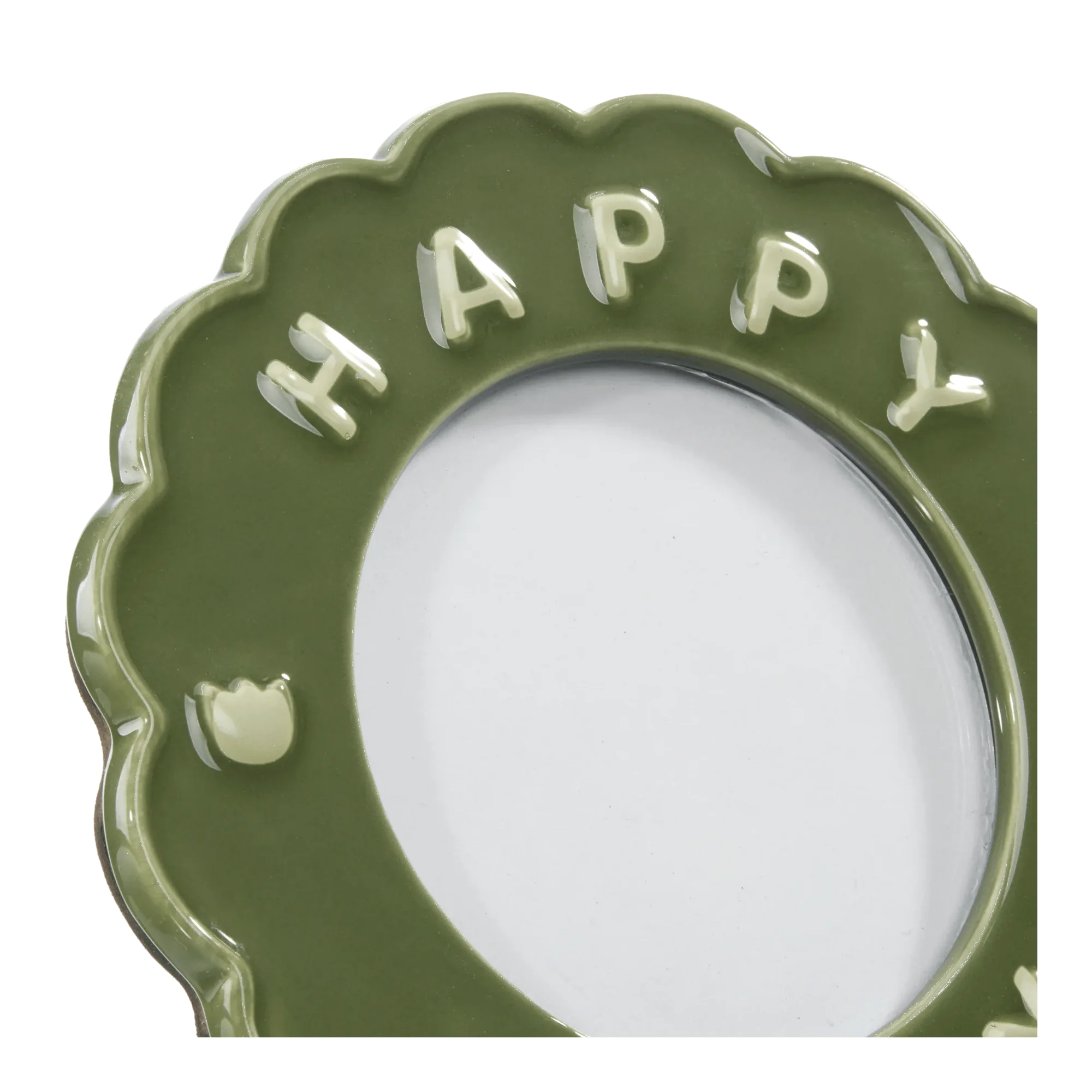 Green Wavy Edge Photo Frame - Image 2