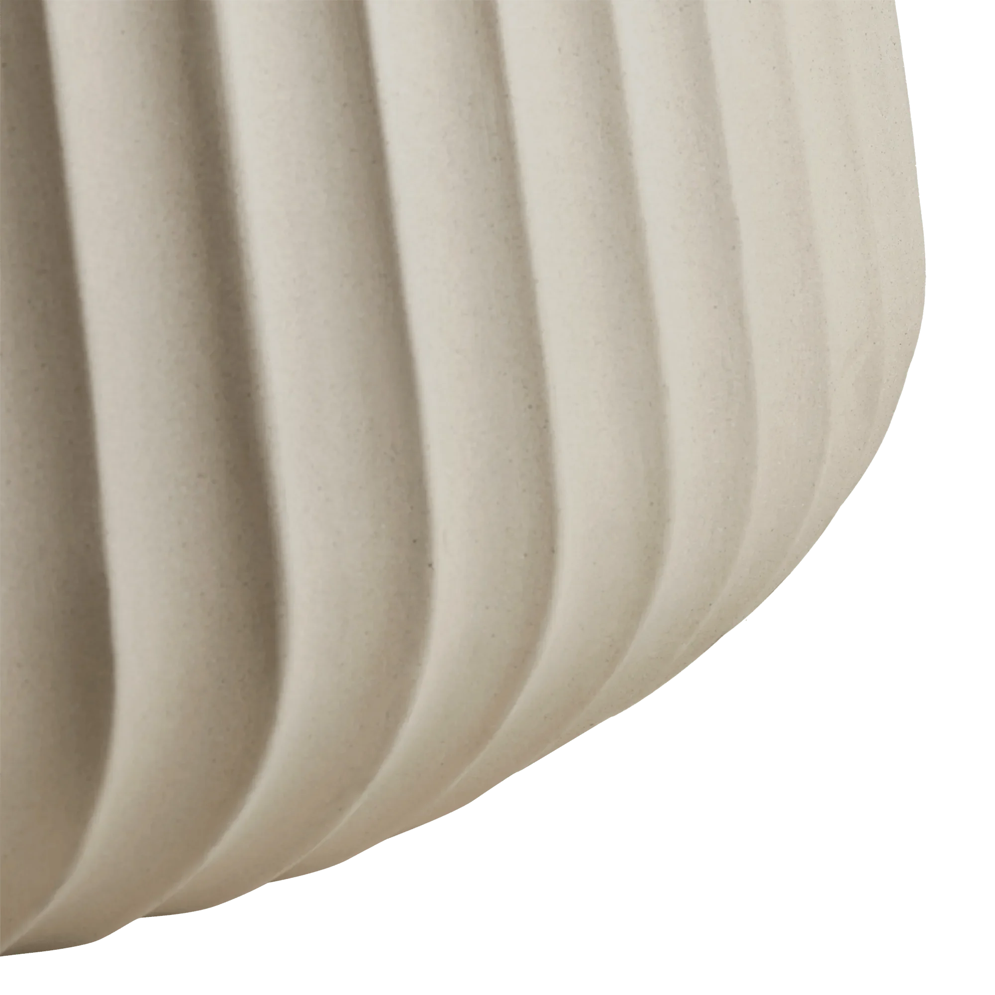 Grooved Round Coffee Table - Image 4