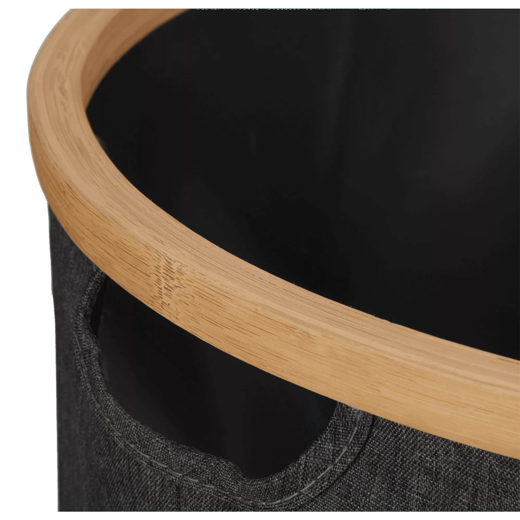 Black Hamper with Bamboo Ring - Image 3
