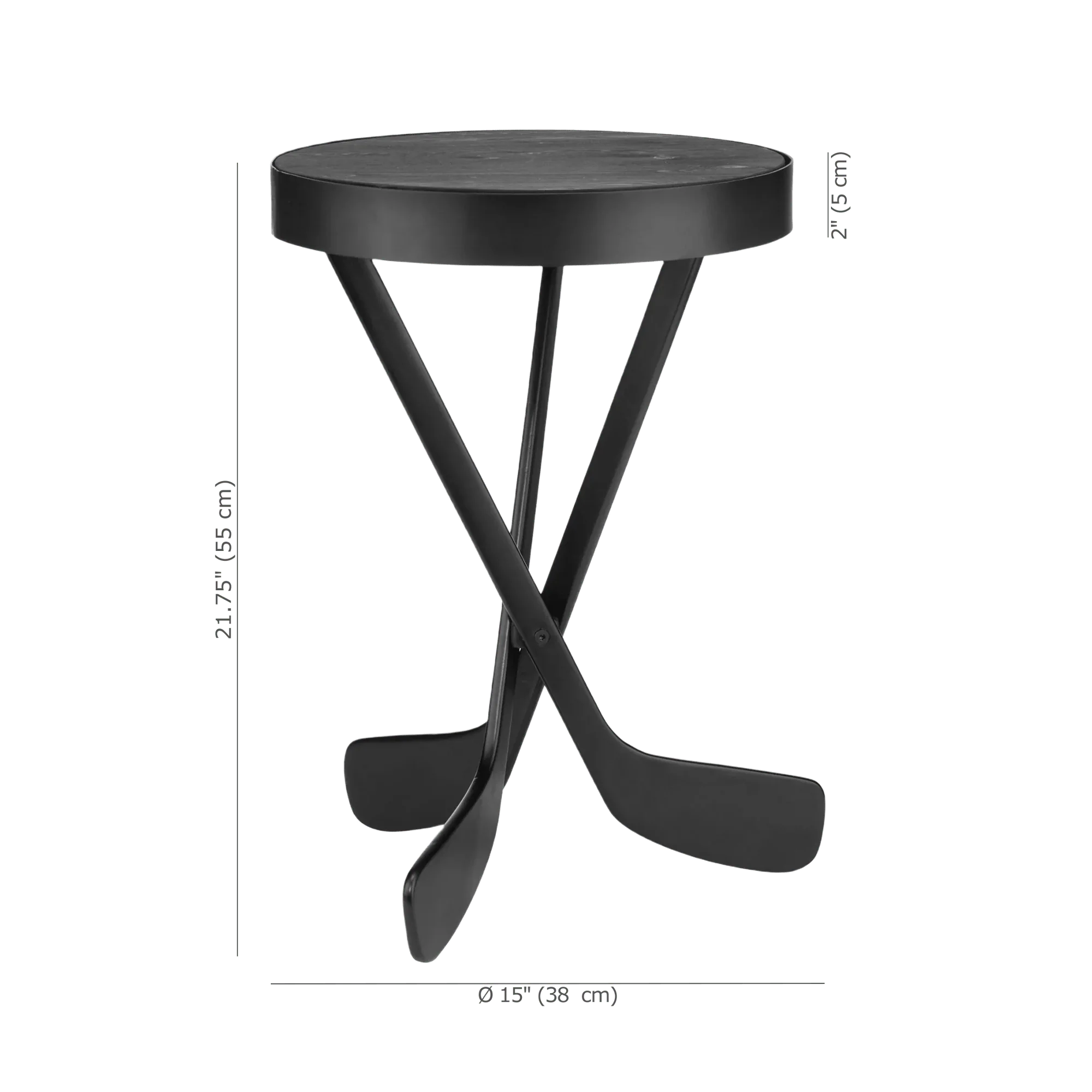 Hockey Sticks Side Table - Image 4