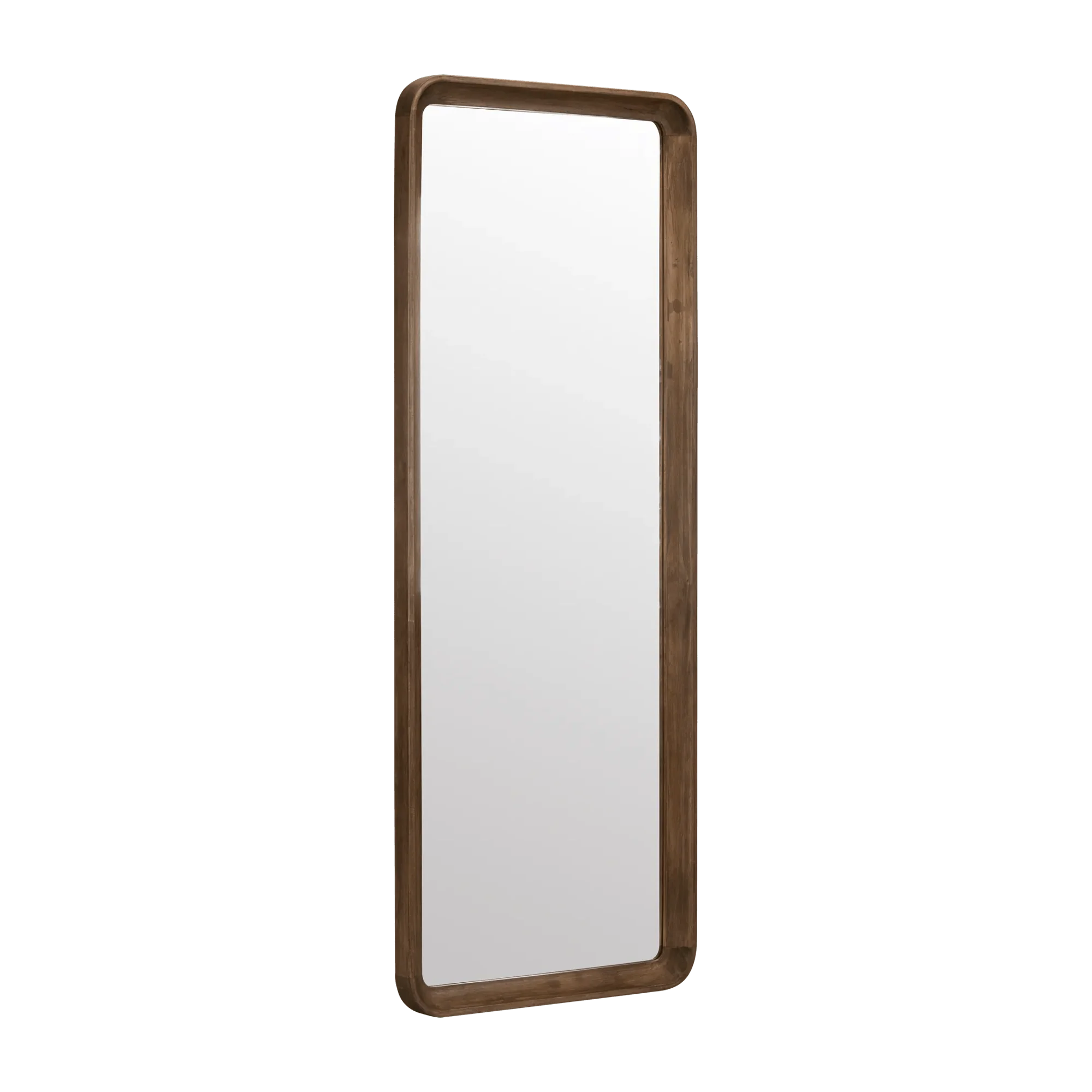 Jacobsen Medium Brown Leaning Mirror - Image 2