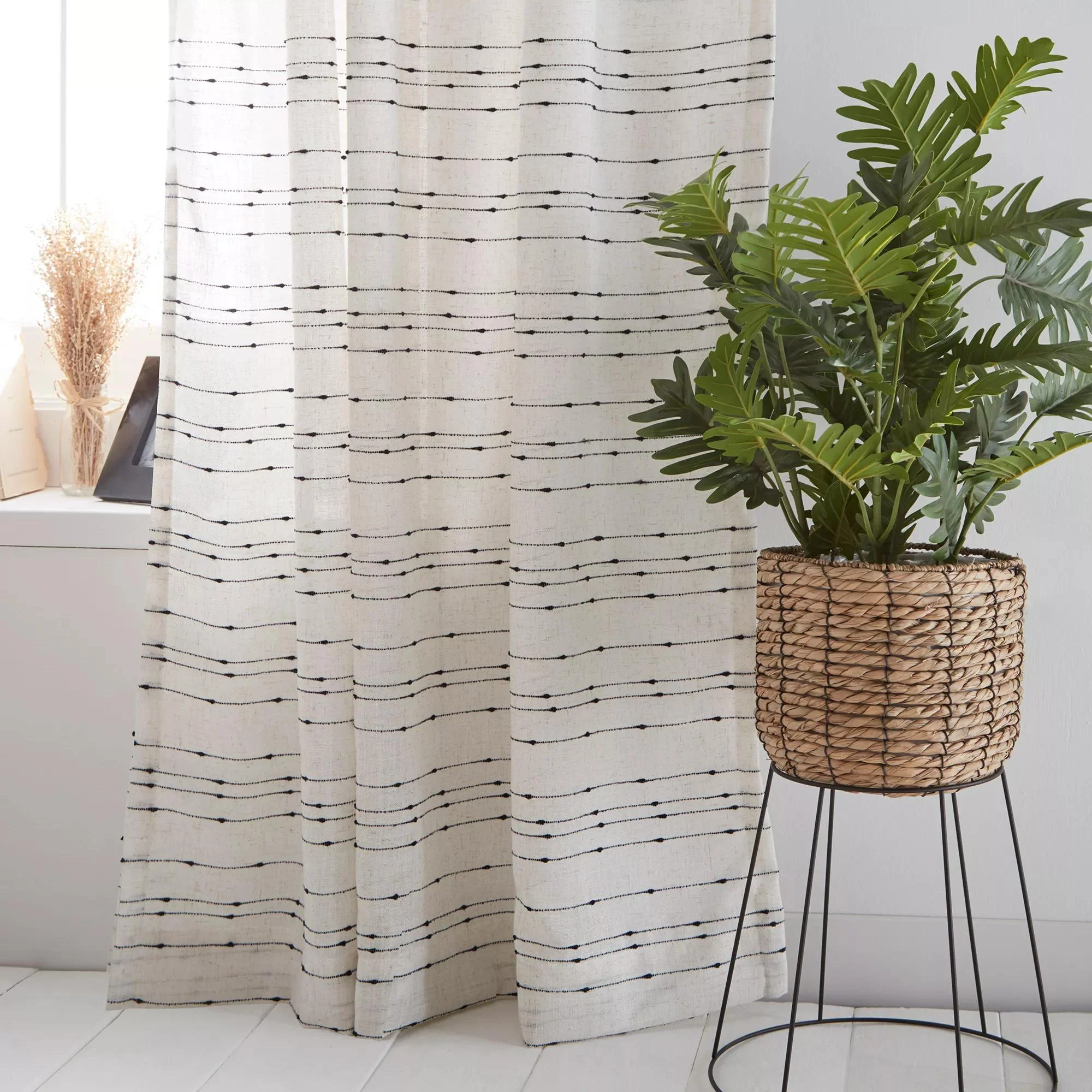 Jocas Back-Tab/Rod-Pocket Curtain - Image 2