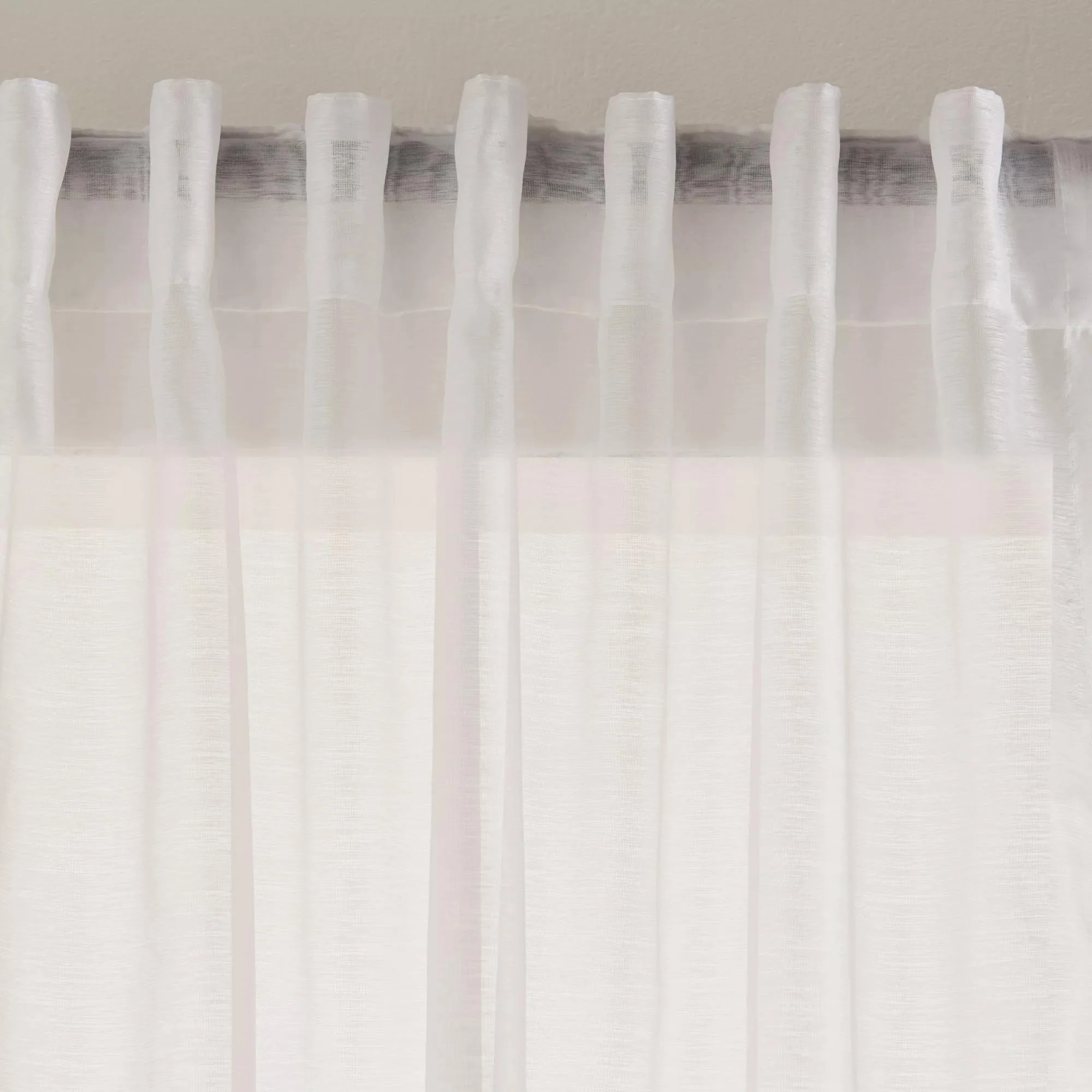 Kacha Rod Pocket Back Tab Sheer Curtain - Image 3