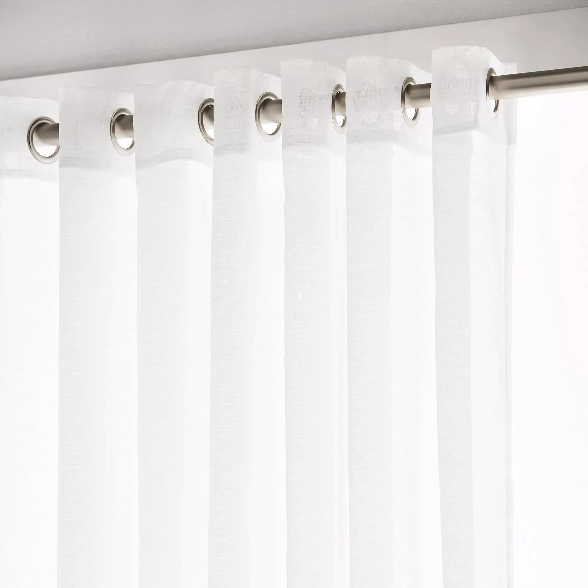 Ivory Kacha Sheer Curtain - Image 10