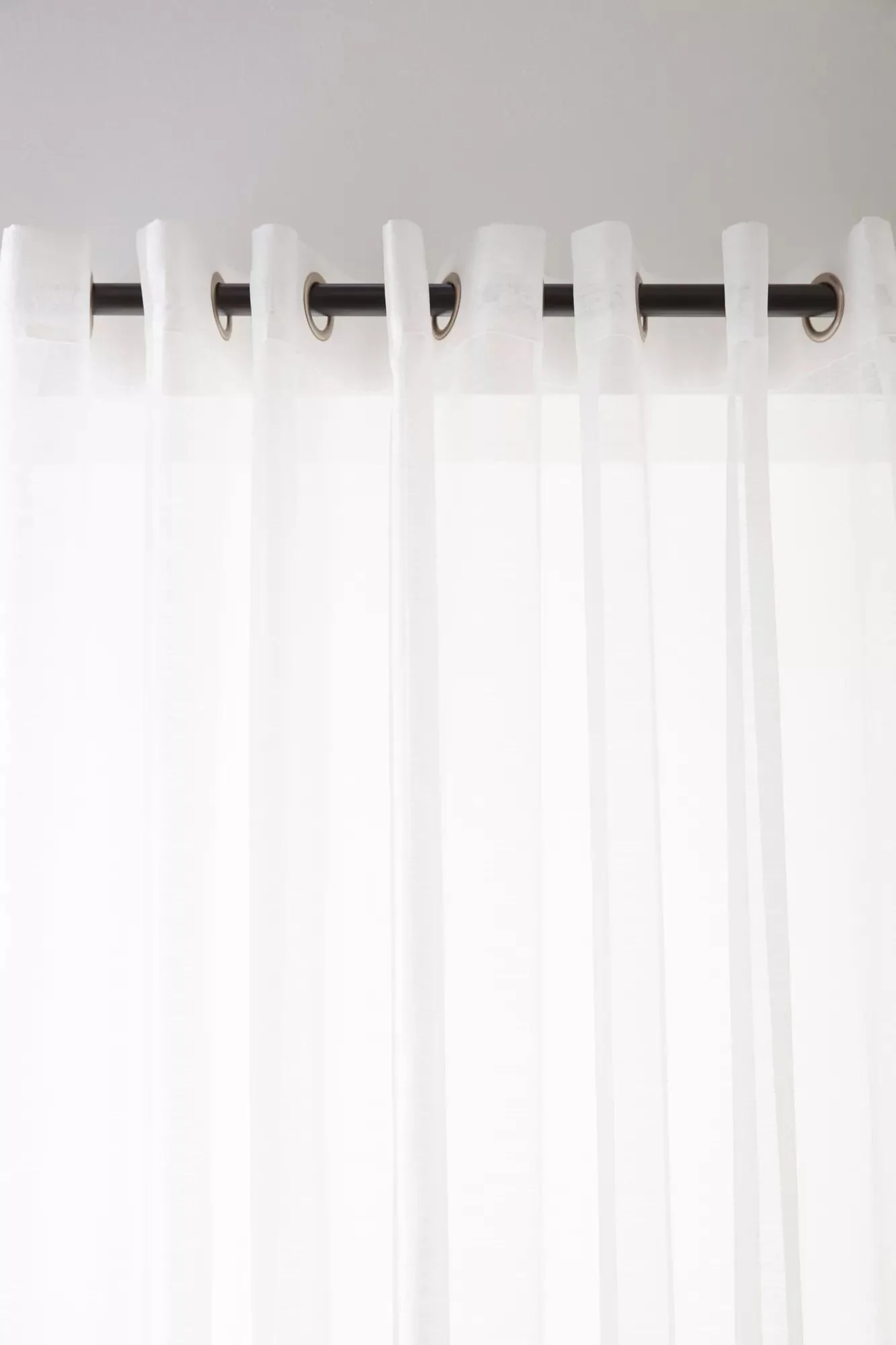 Ivory Kacha Sheer Curtain - Image 2