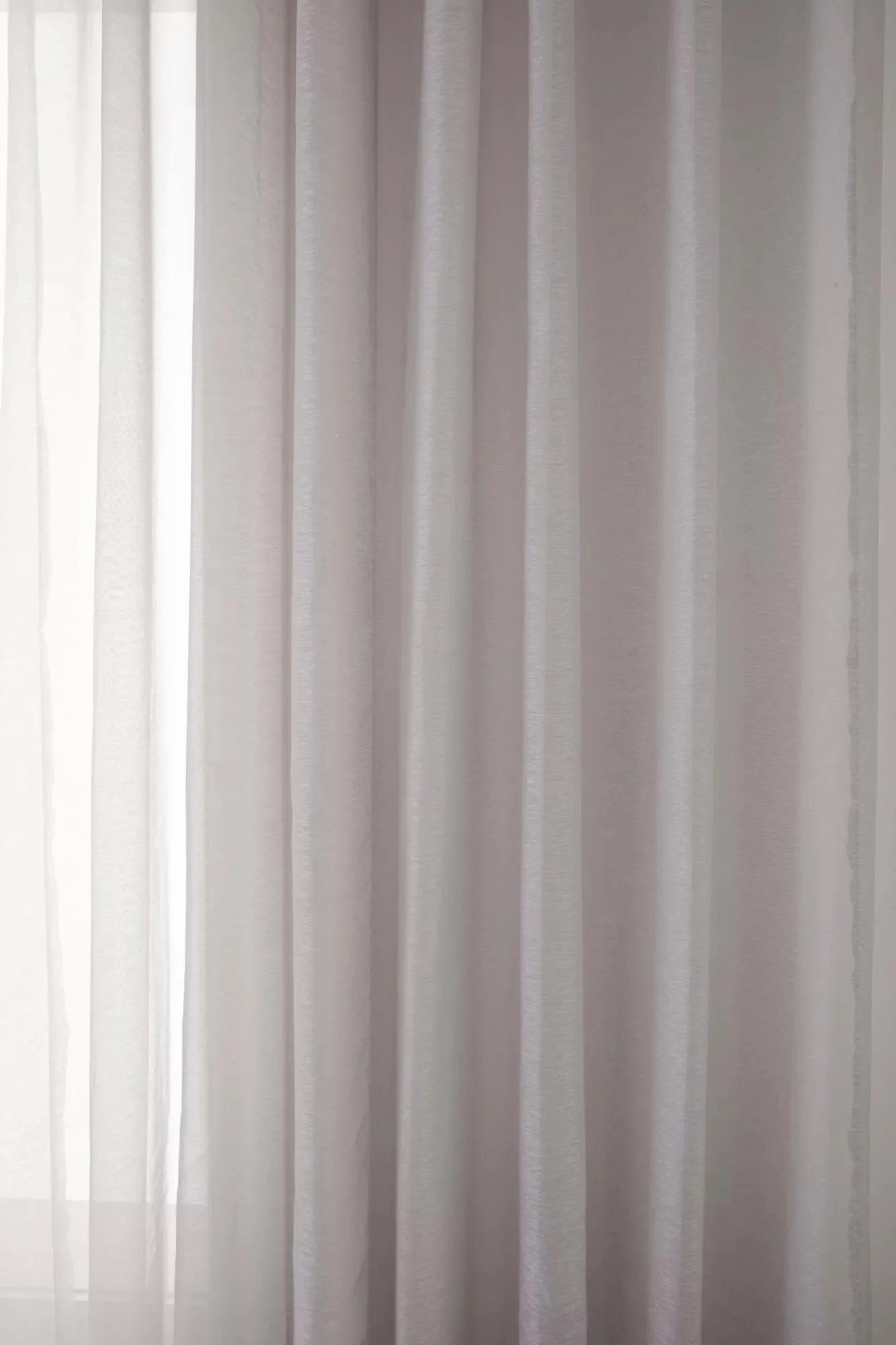 Grey Kacha Sheer Curtain - Image 3