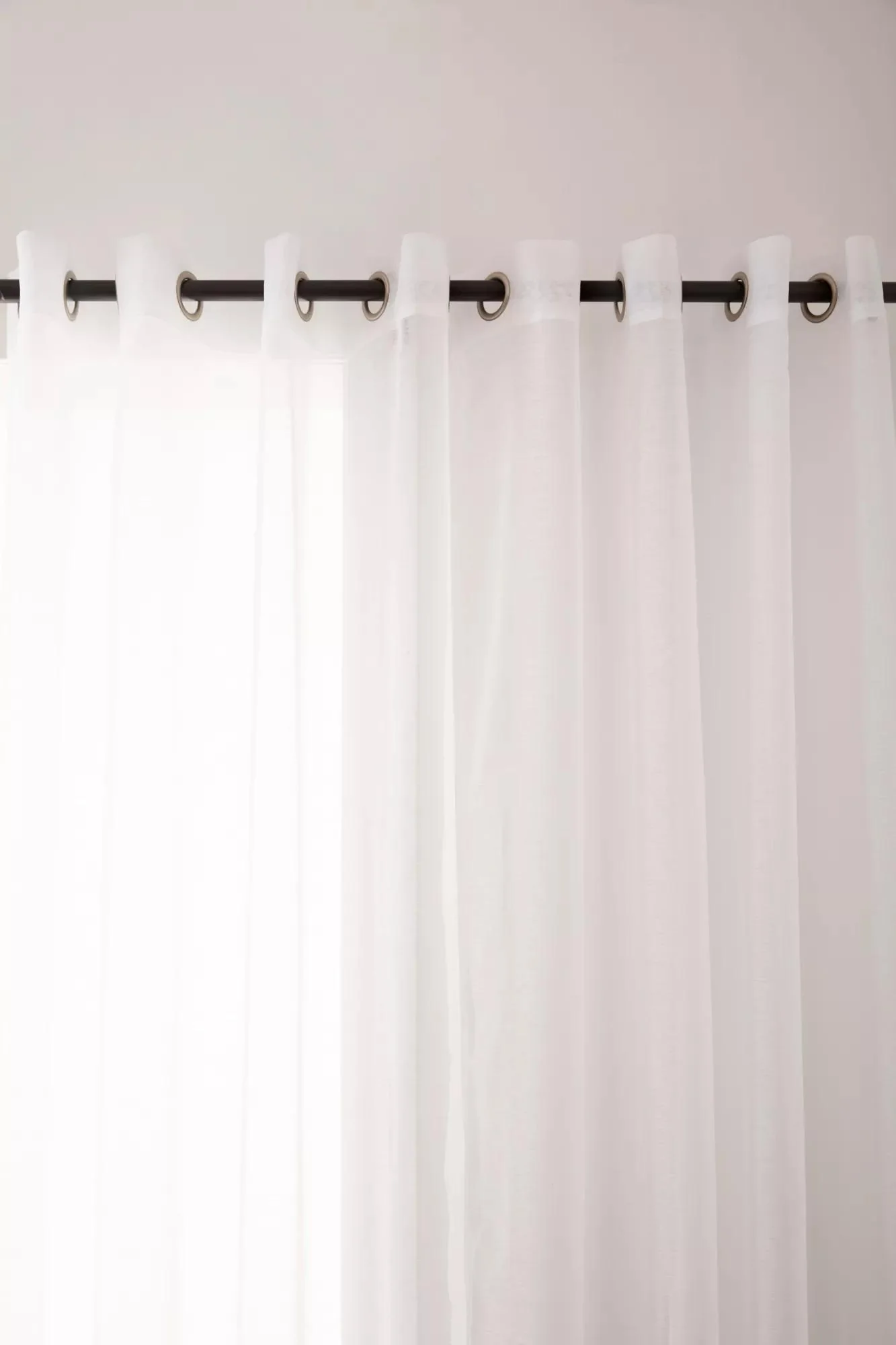 White Kacha Sheer Curtain - Image 8
