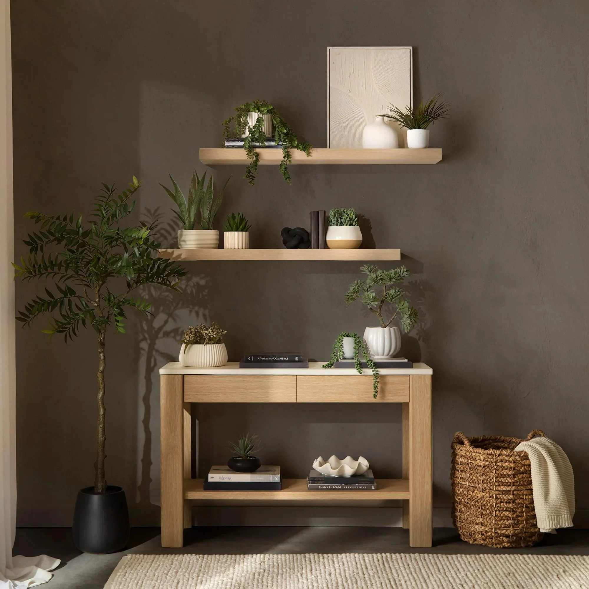 Artificial Plant in Ceramic Pot - Image 6