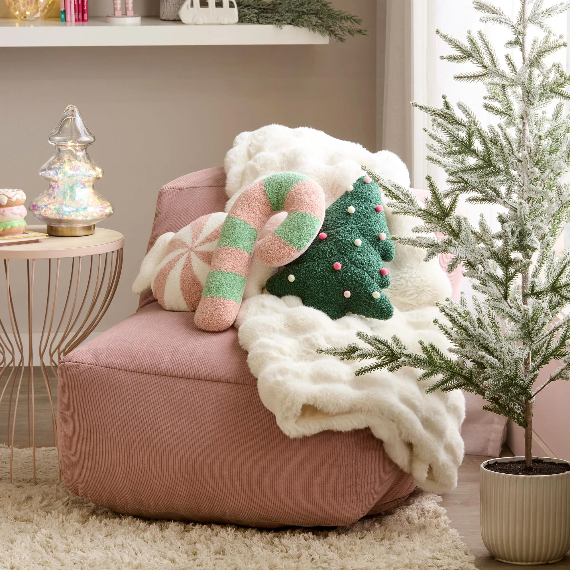 Grey Large Bean Bag Chair - Image 3